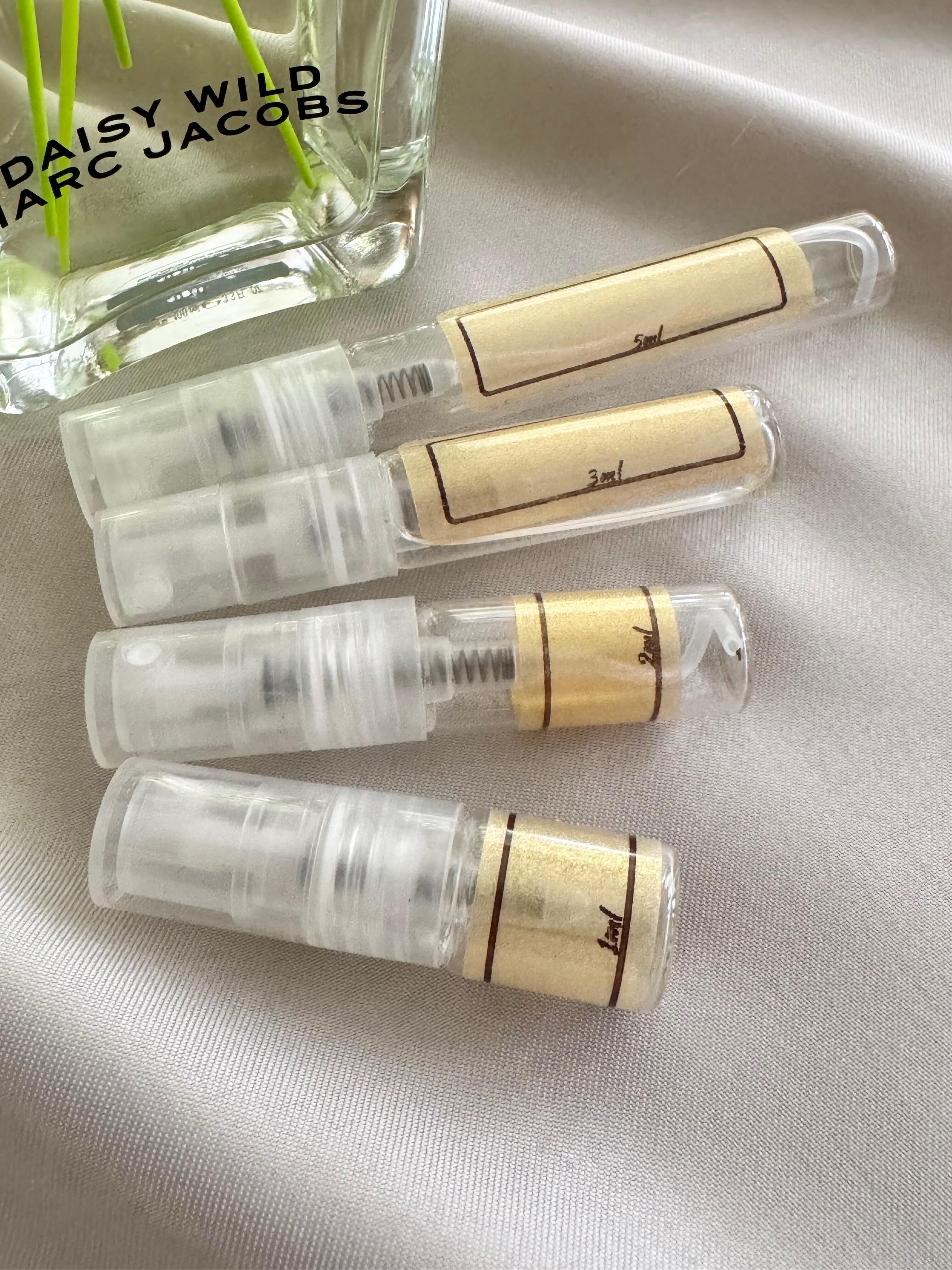 Marc Jacobs Daisy Wild and sample bottles