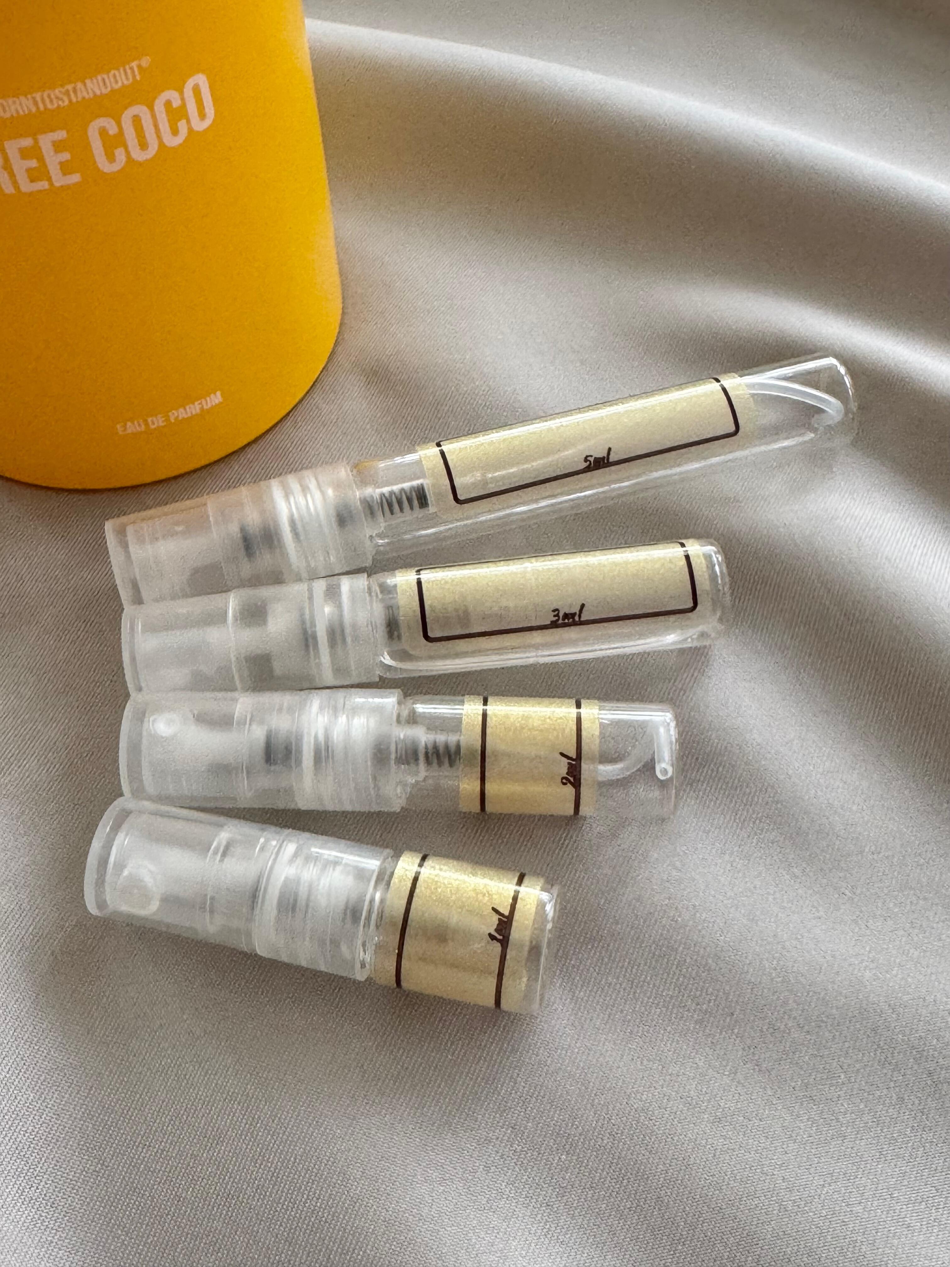 BORNTOSTANDOUT Free Coco and sample bottles