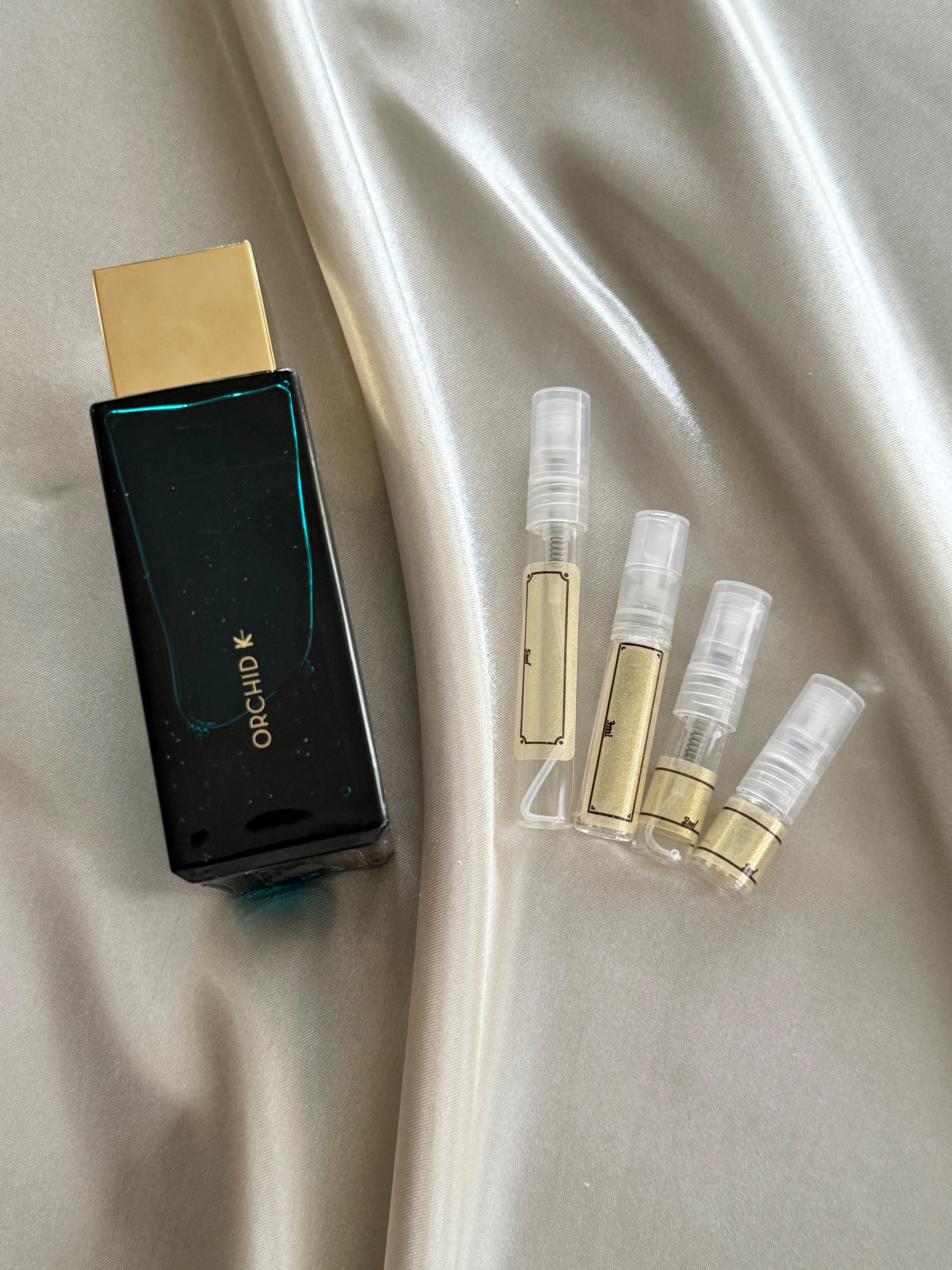 Ella K - Orchid K perfume with samples bottles
