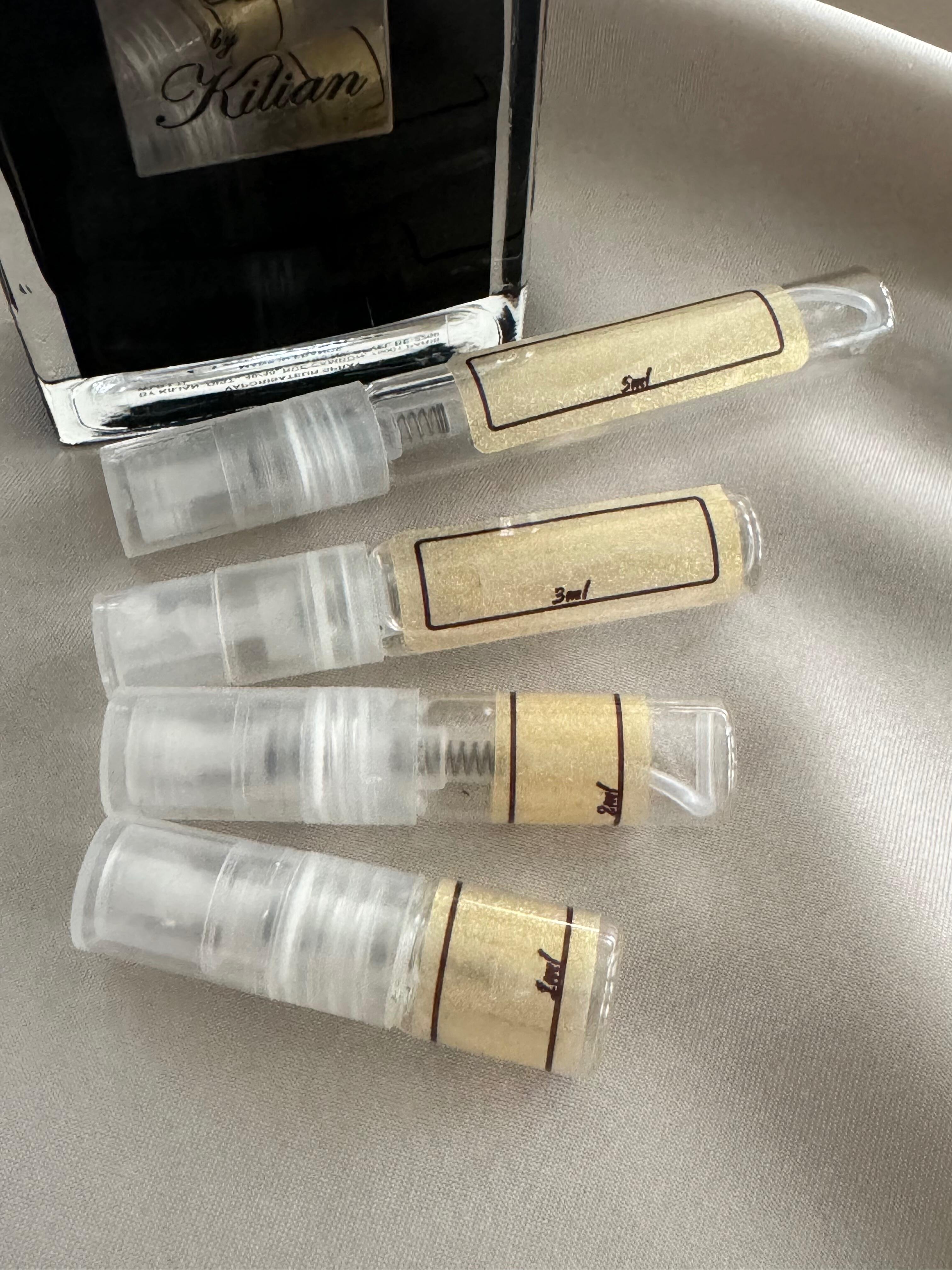 Montale Black Aoud with sample bottles
