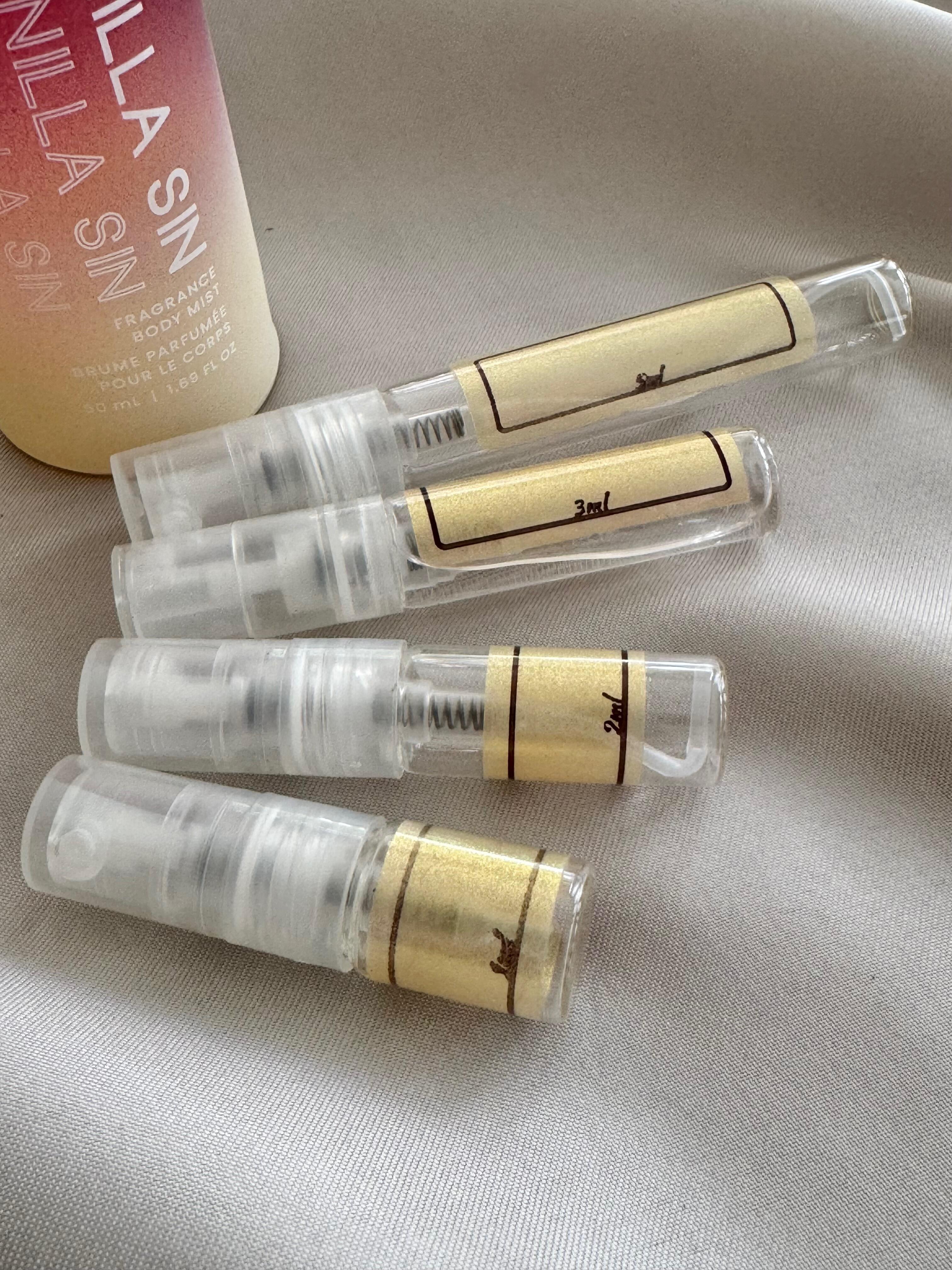 Ellis Brooklyn Vanilla Sin and sample bottles