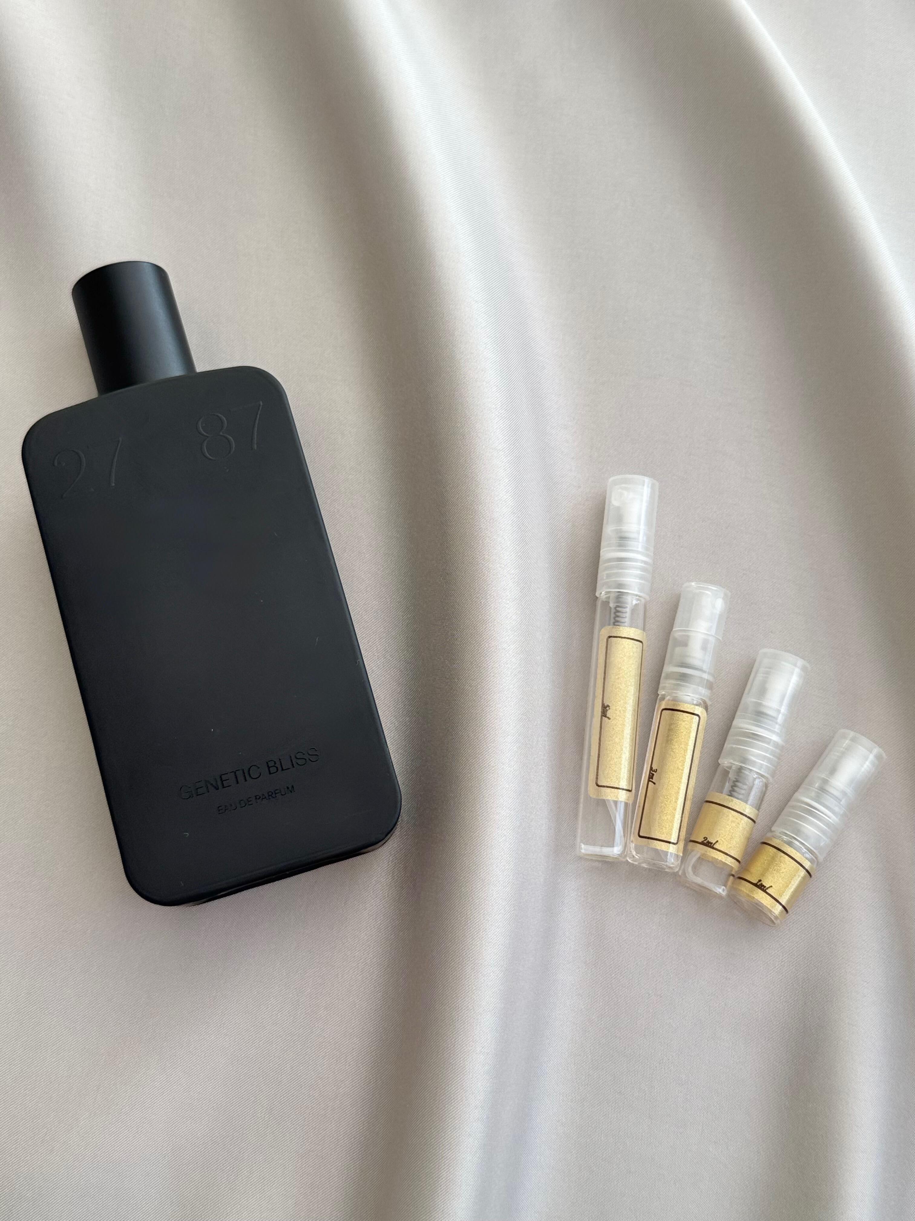27 87 Genetic Bliss with sample bottles