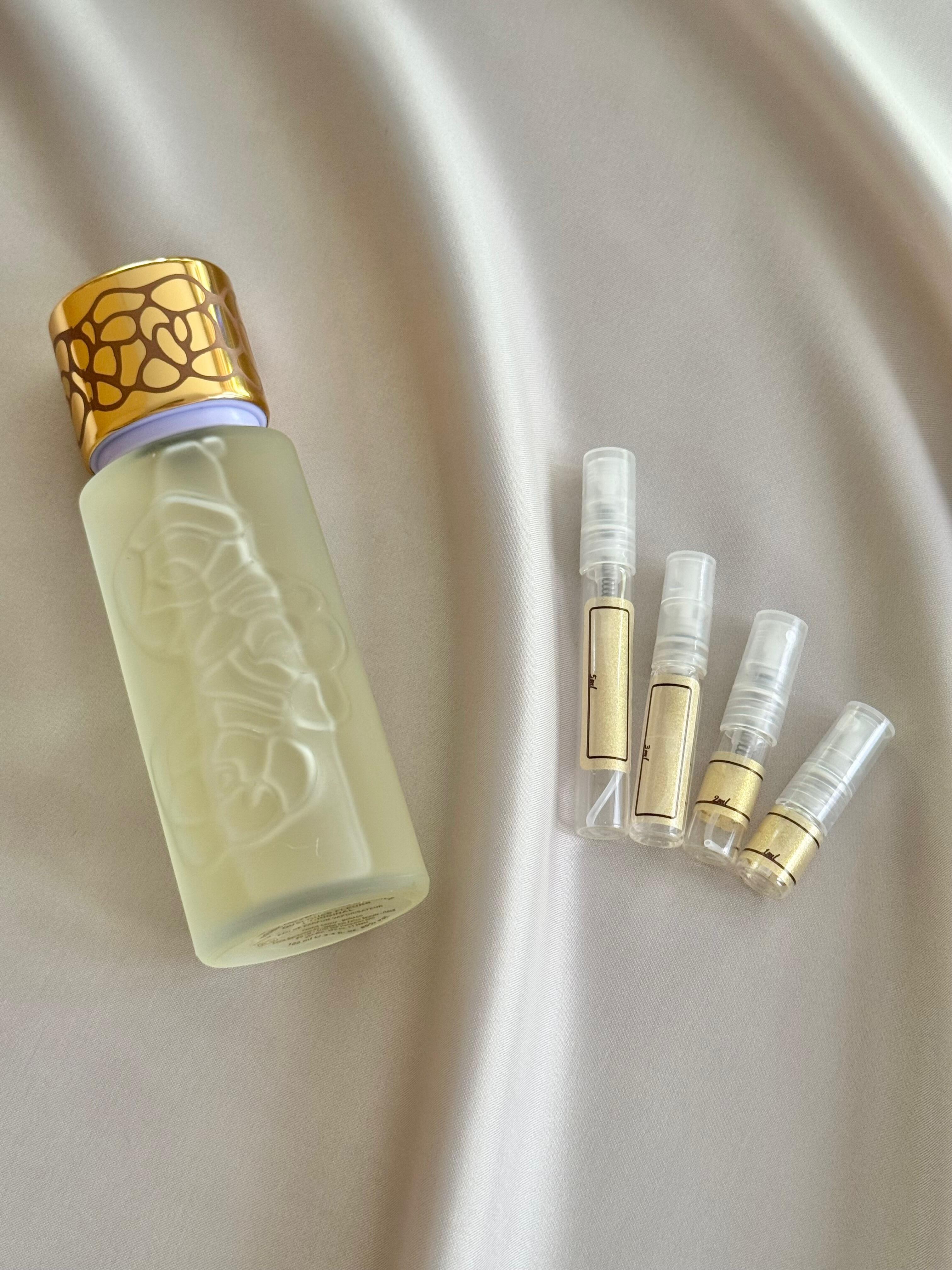 Houbigant Quelques Fleurs L'Original with sample bottles