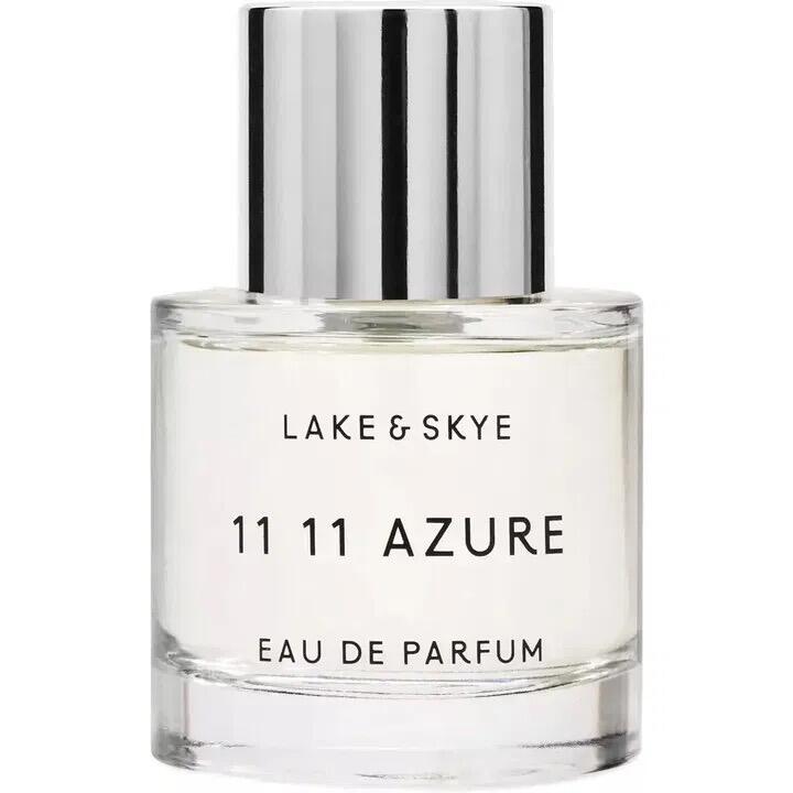 Lake & Skye 11 11 Azure with sample bottles
