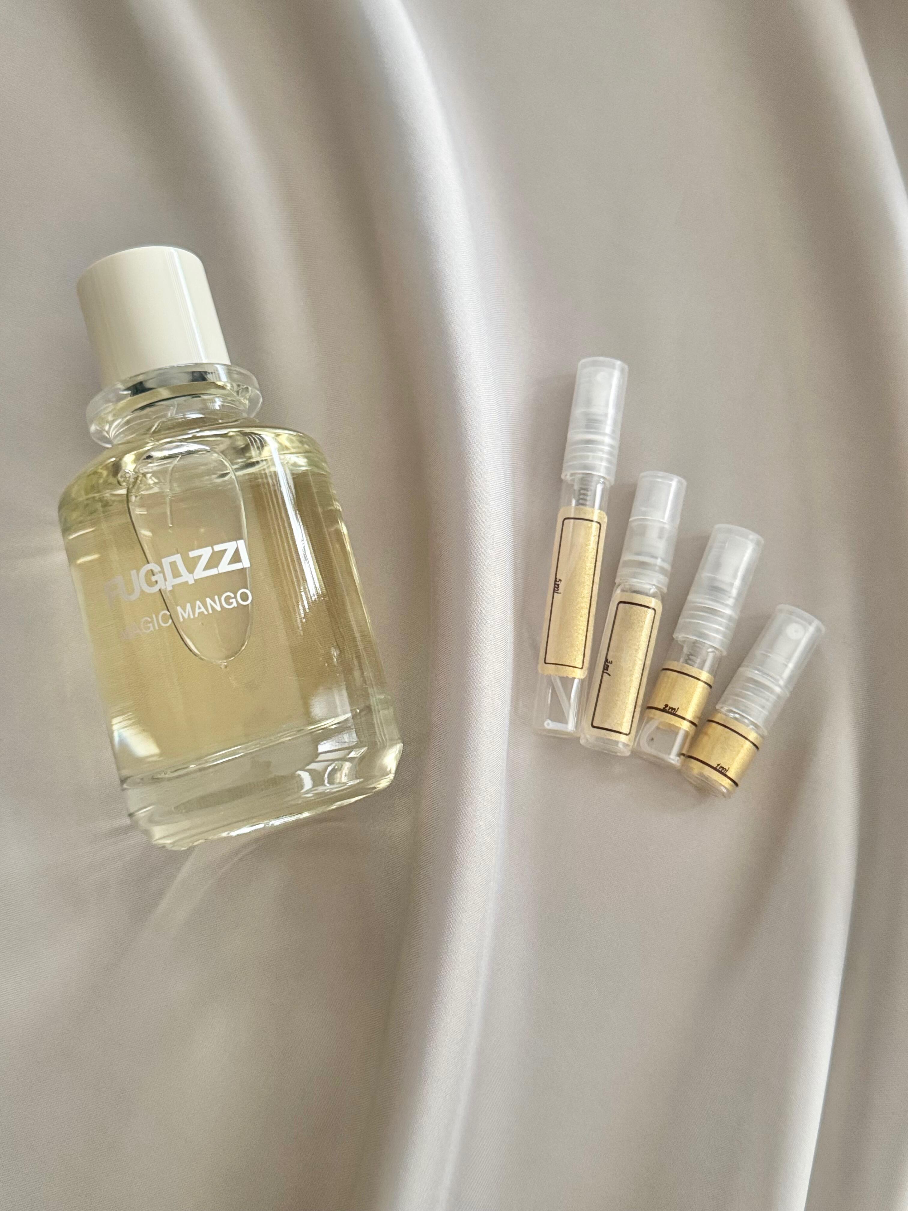 Fugazzi Magic Mango with sample bottles