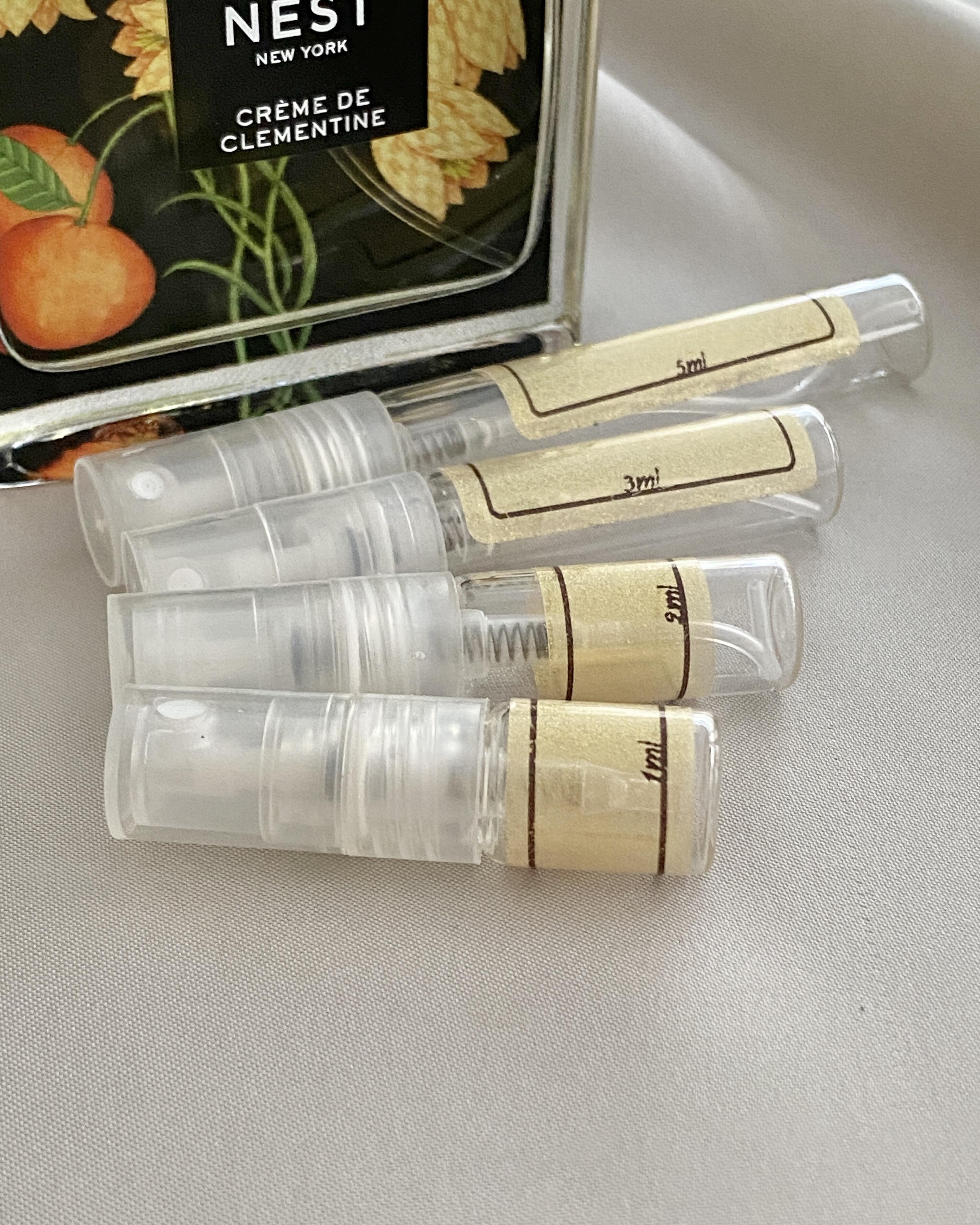 Nest New York Creme De Clementine with sample bottles