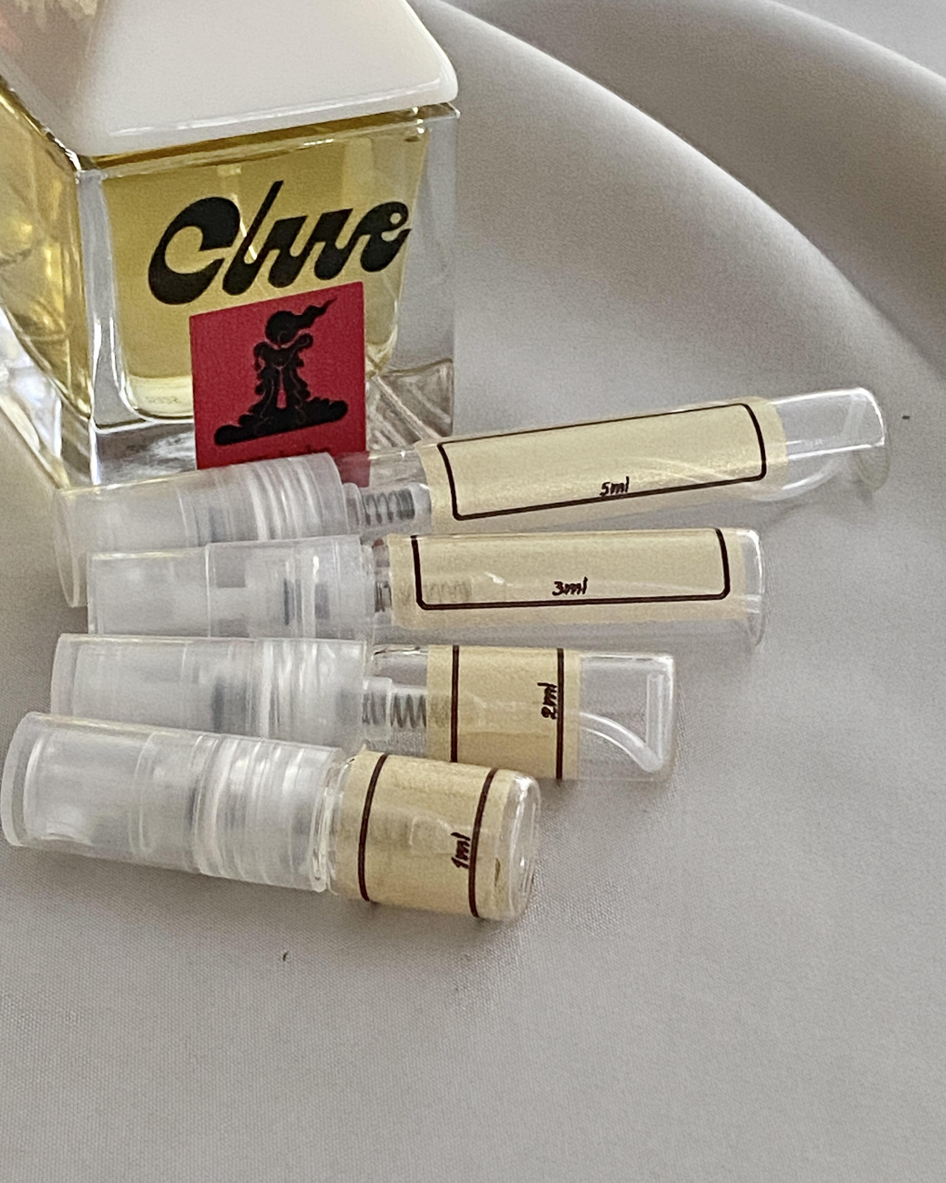 Clue Perfumery With The Candlestick and sample bottles