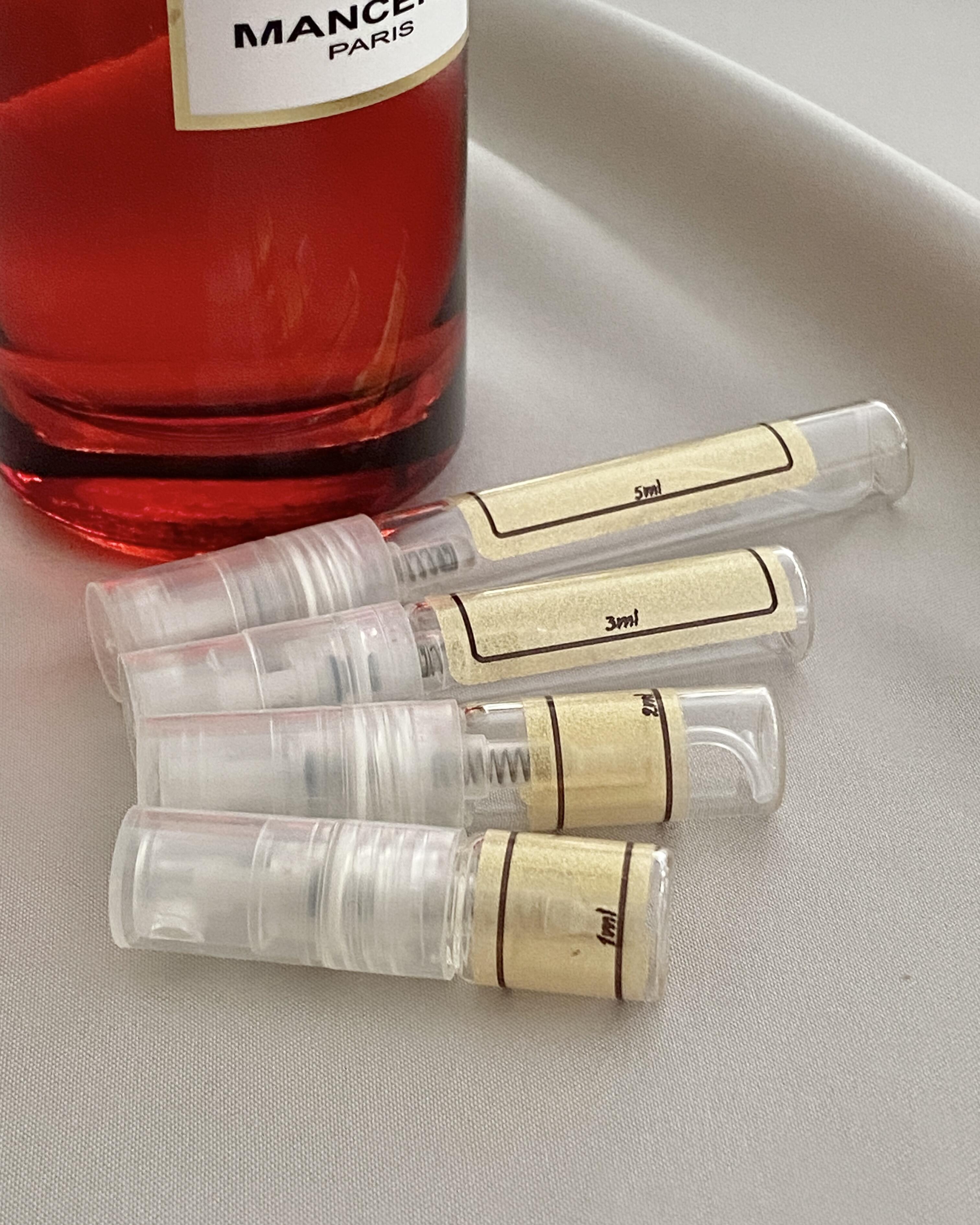 Mancera Cherry Cherry and sample bottles