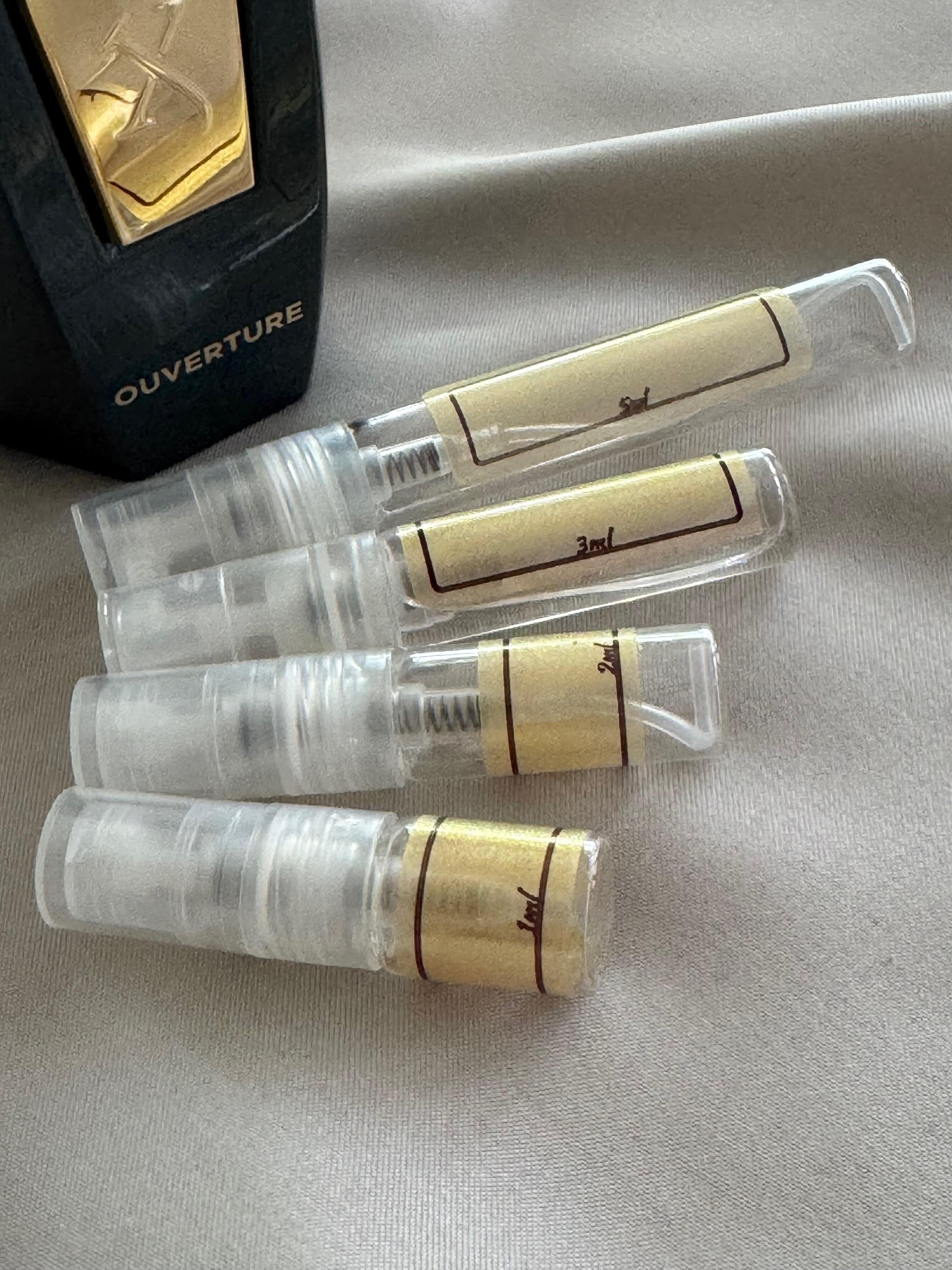 Xerjoff Ivory Route with sample bottles