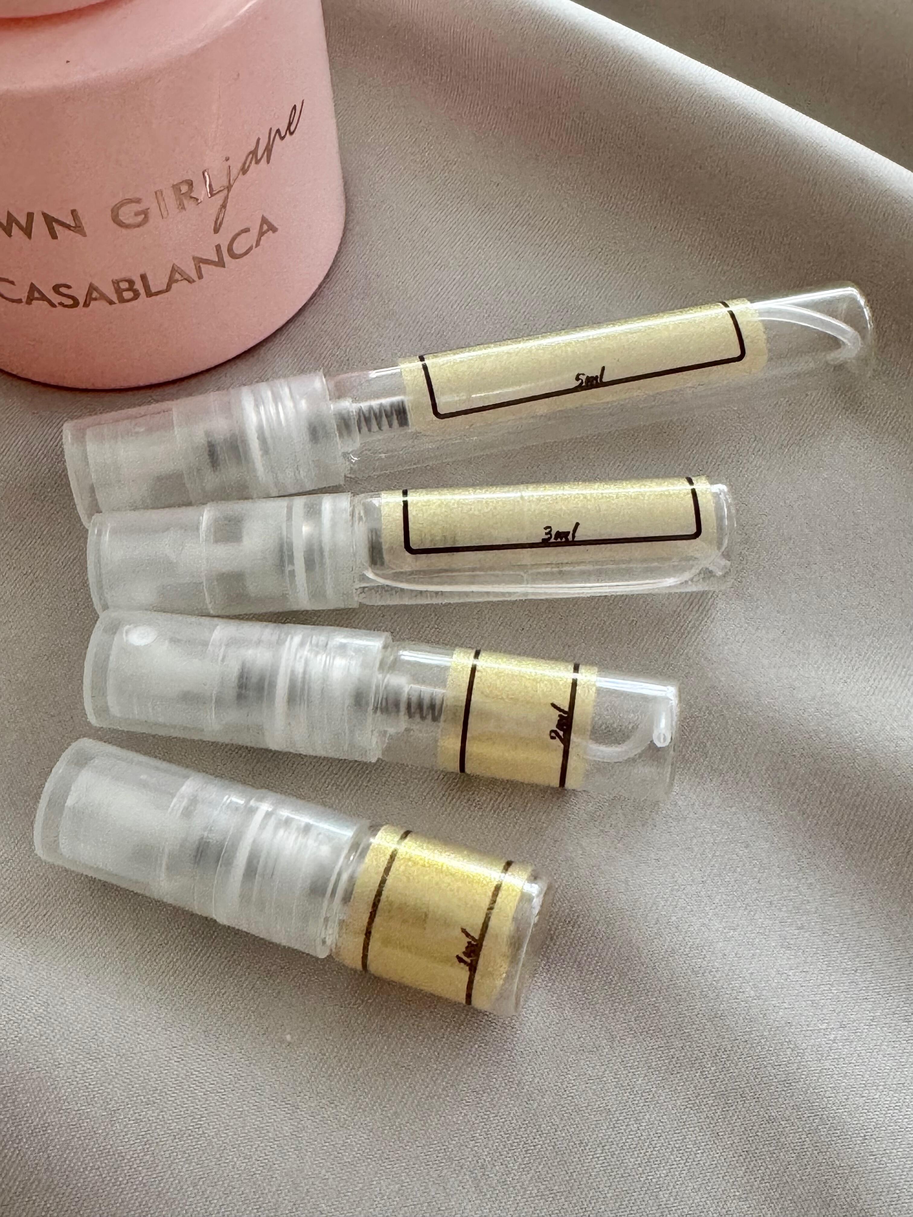 Brown Girl Jane Casablanca and sample bottles