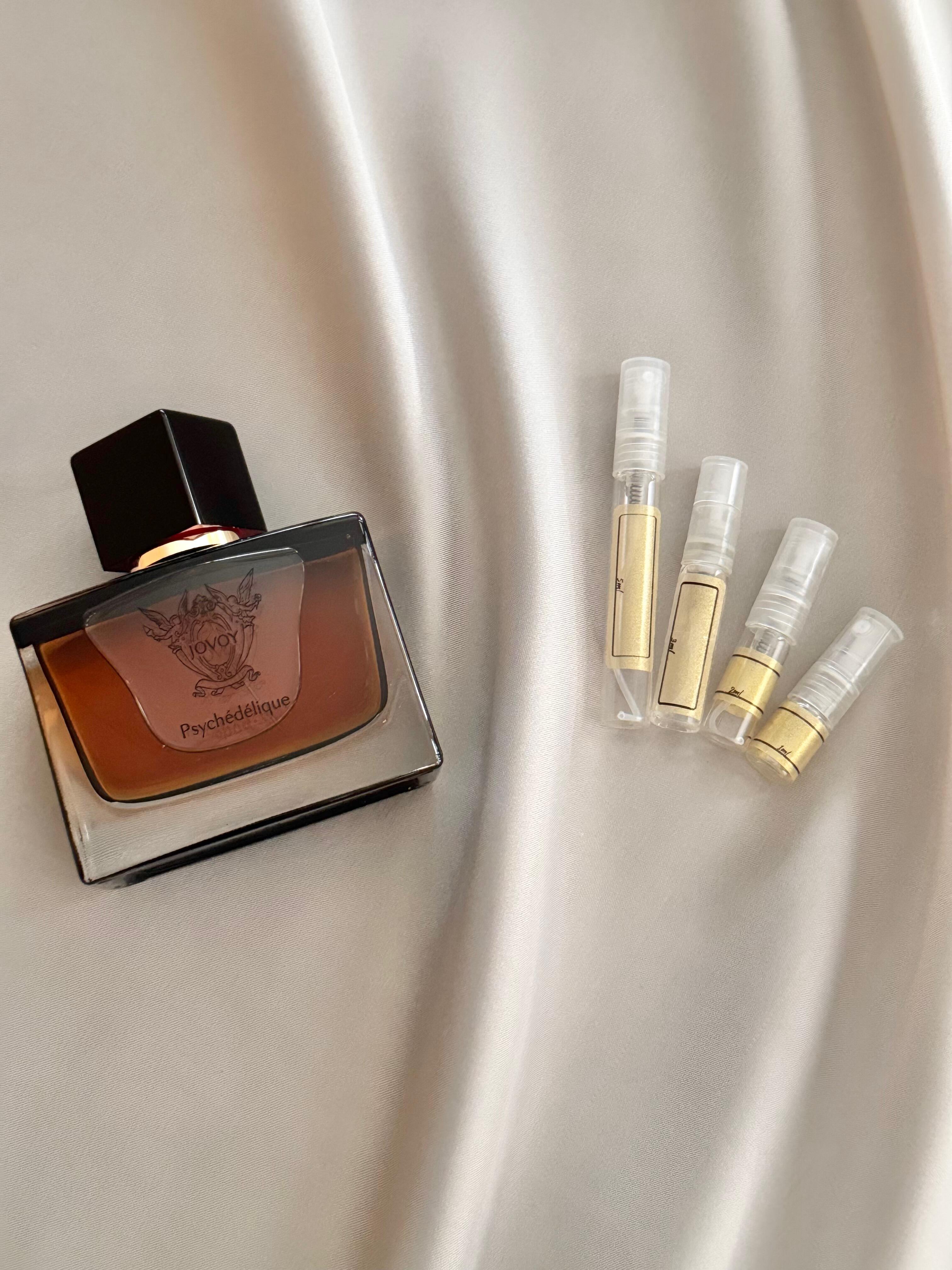 Jovoy Psychédélique with sample bottles