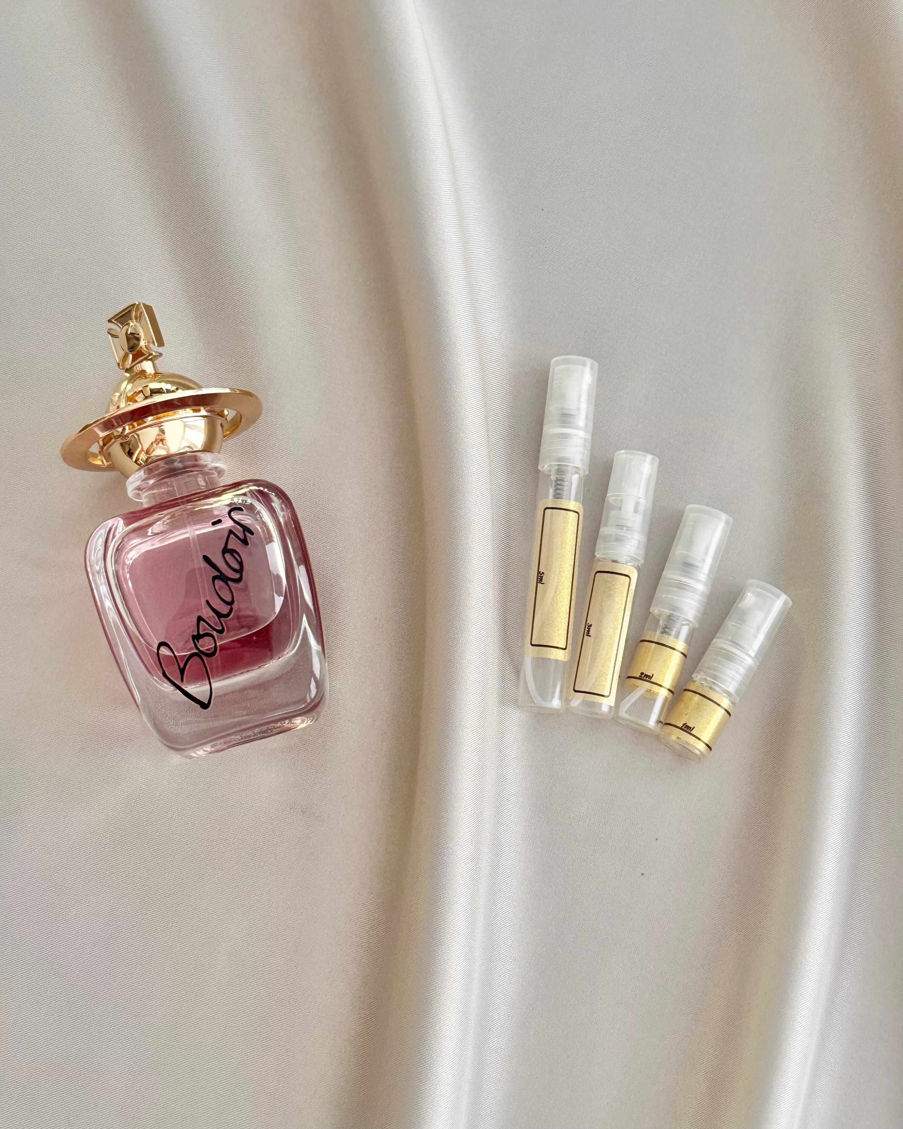 Vivienne Westwood Boudoir 2025 with sample bottles