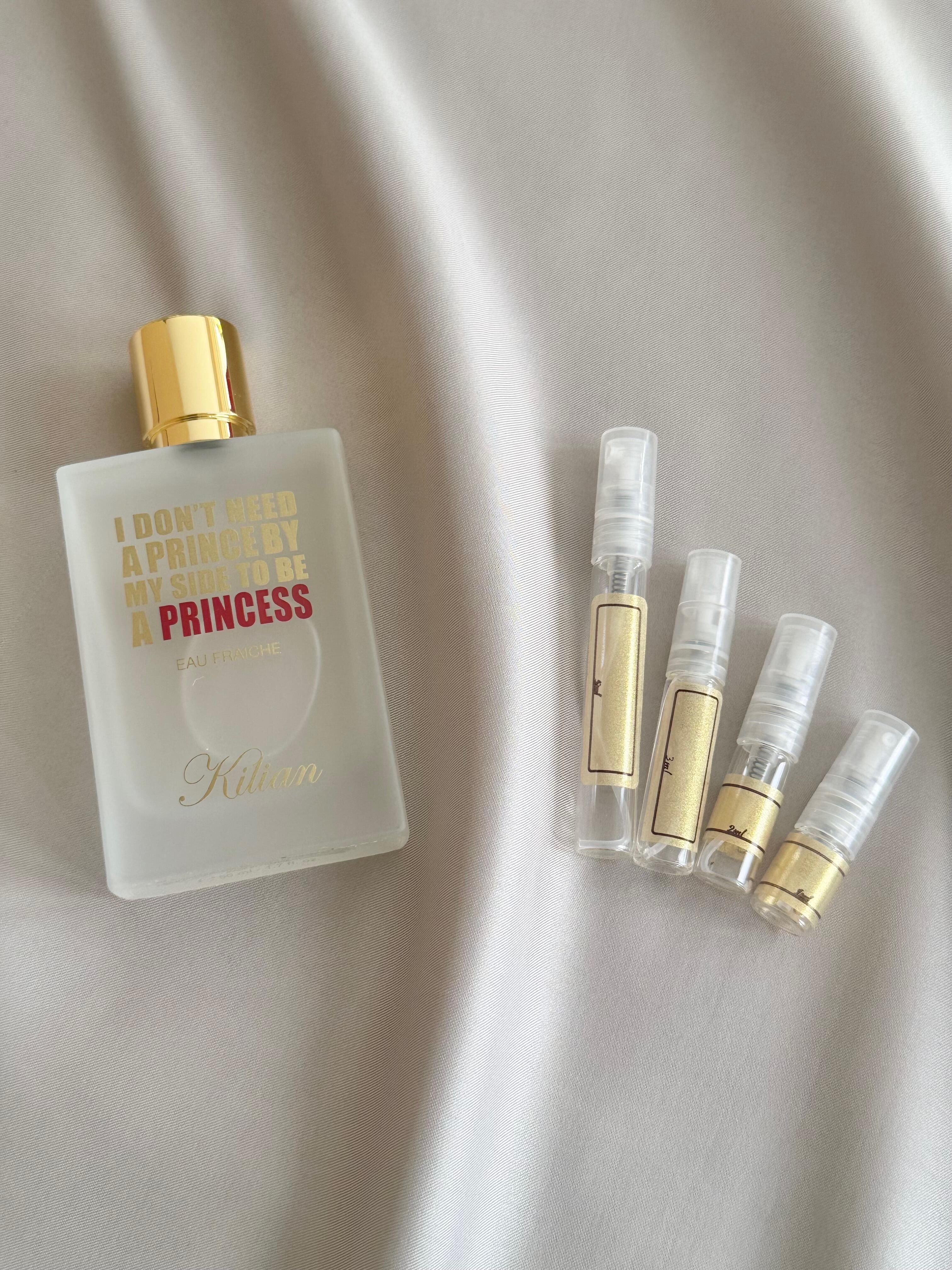 Kilian I Don''t Need A Prince By My Side To Be A Princess Eau Fraiche with sample bottles