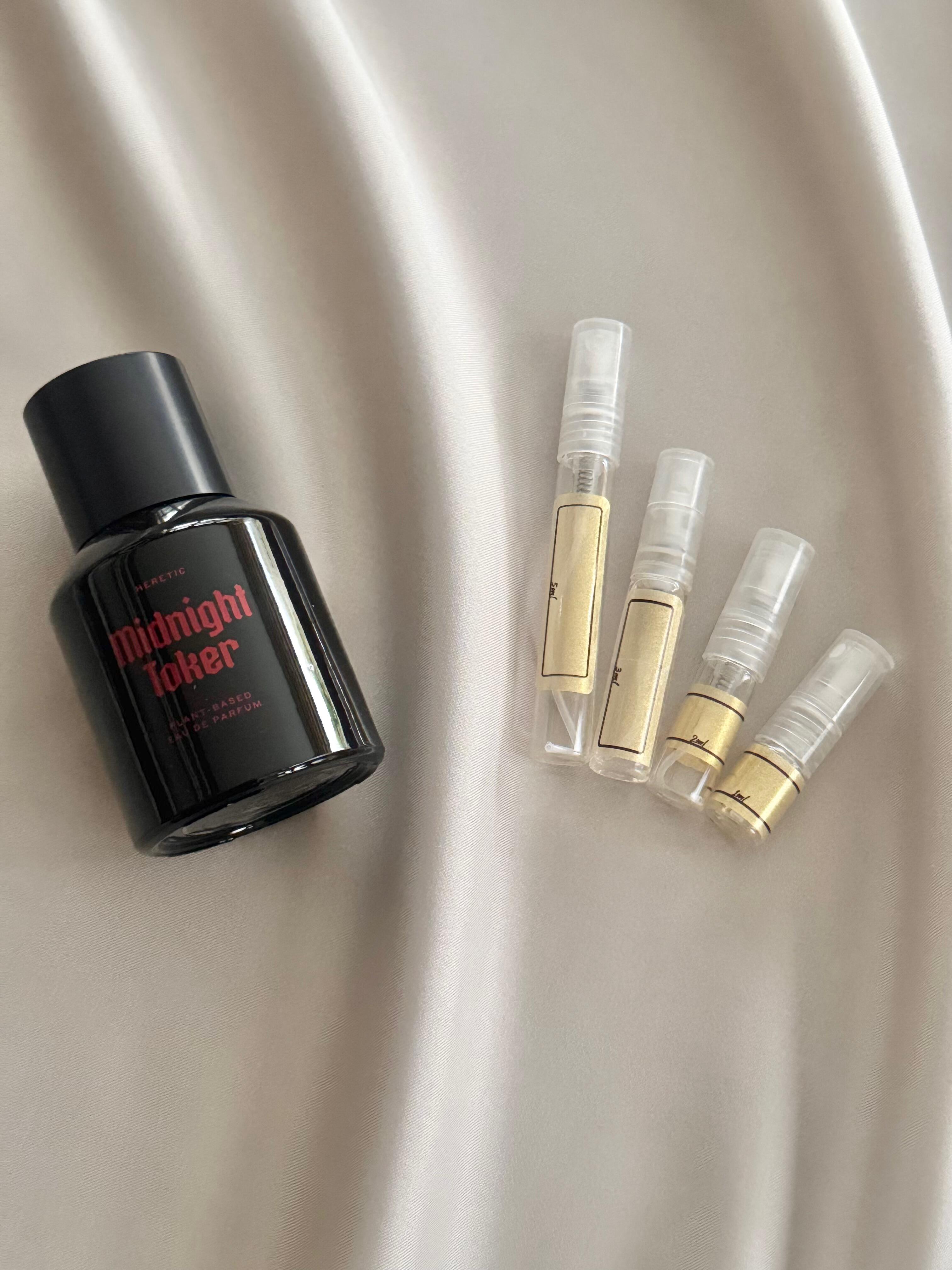 Heretic Midnight Toker with sample bottles