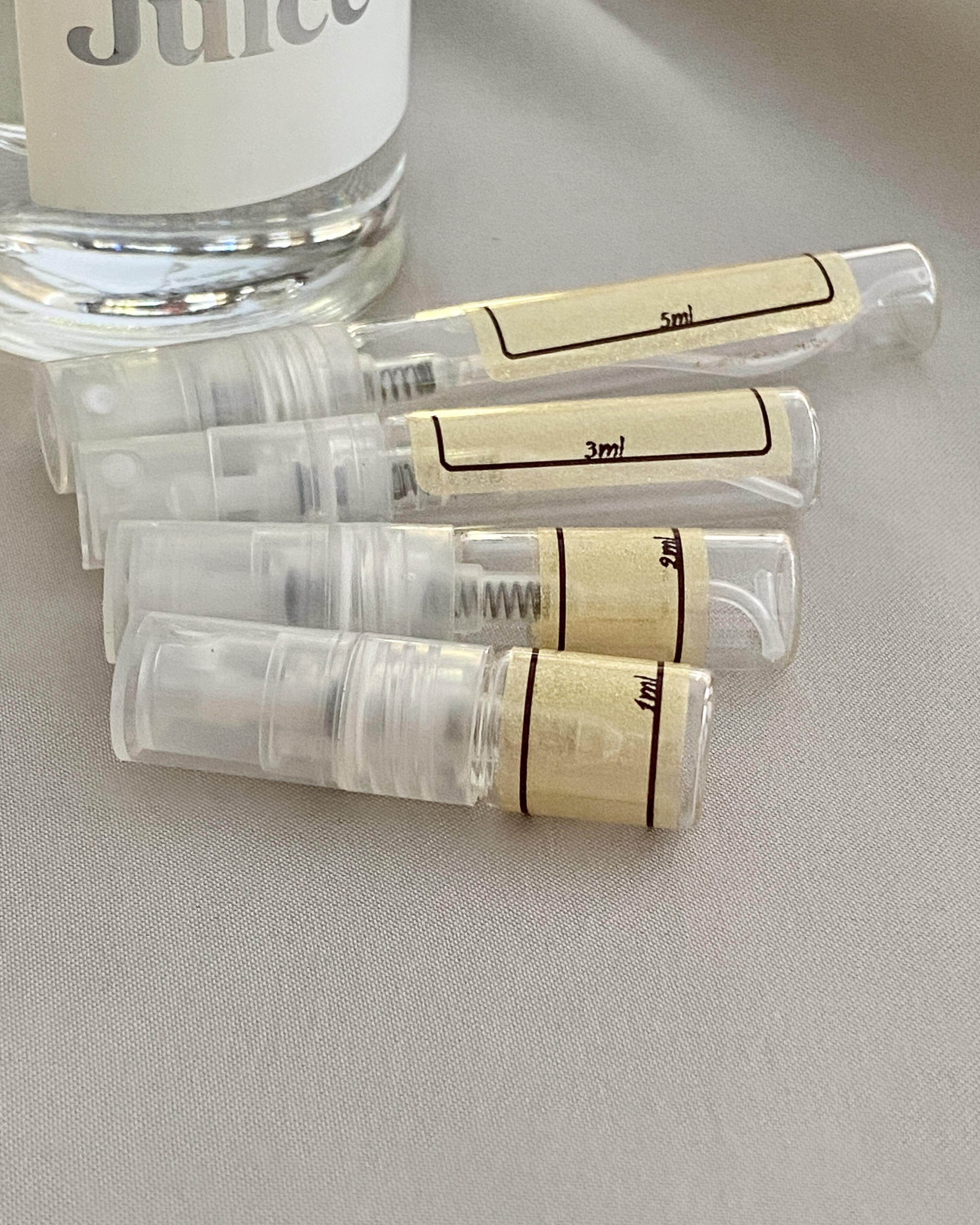 Commodity Juice Personal and sample bottles