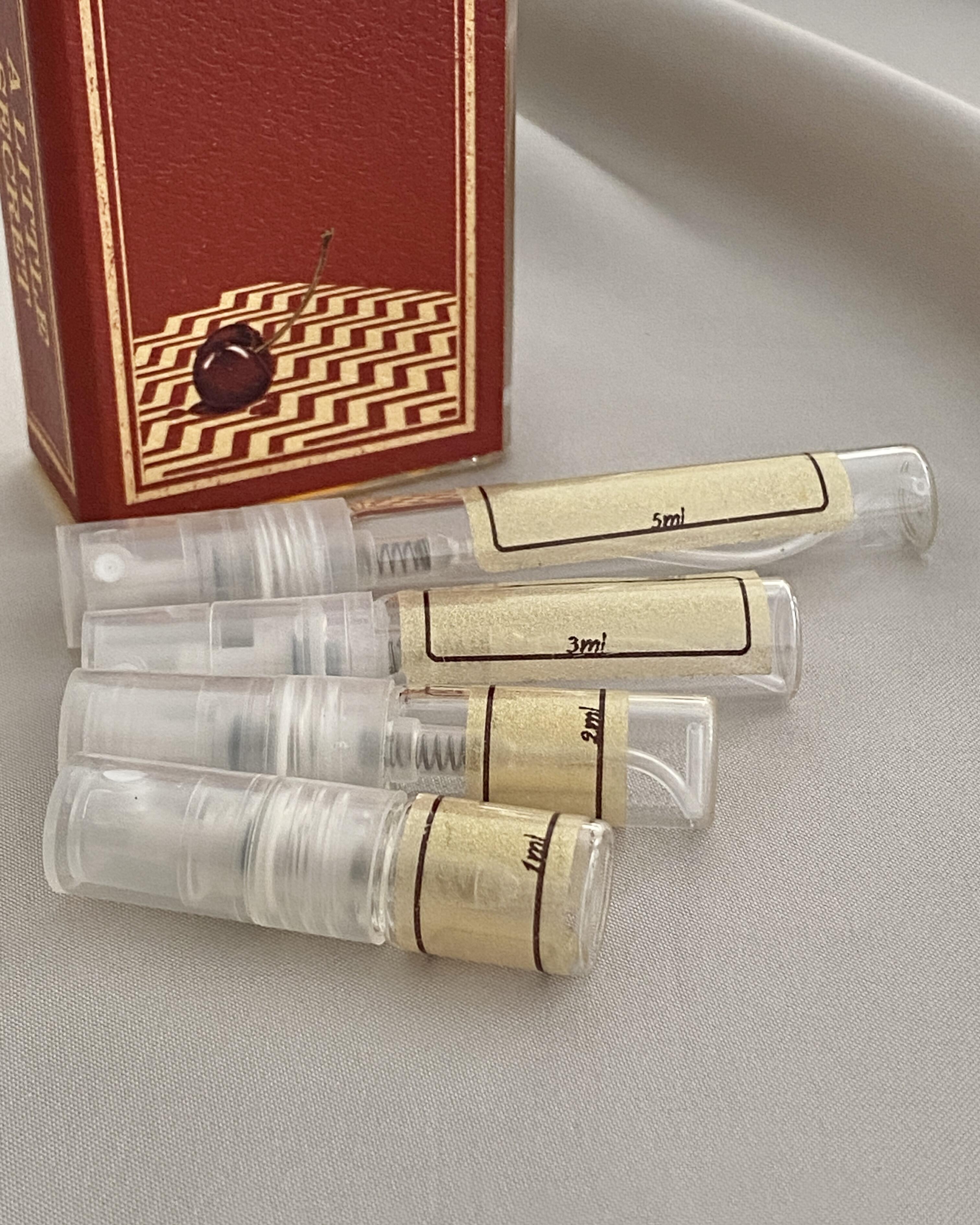 Imaginary Authors A Little Secret and sample bottles