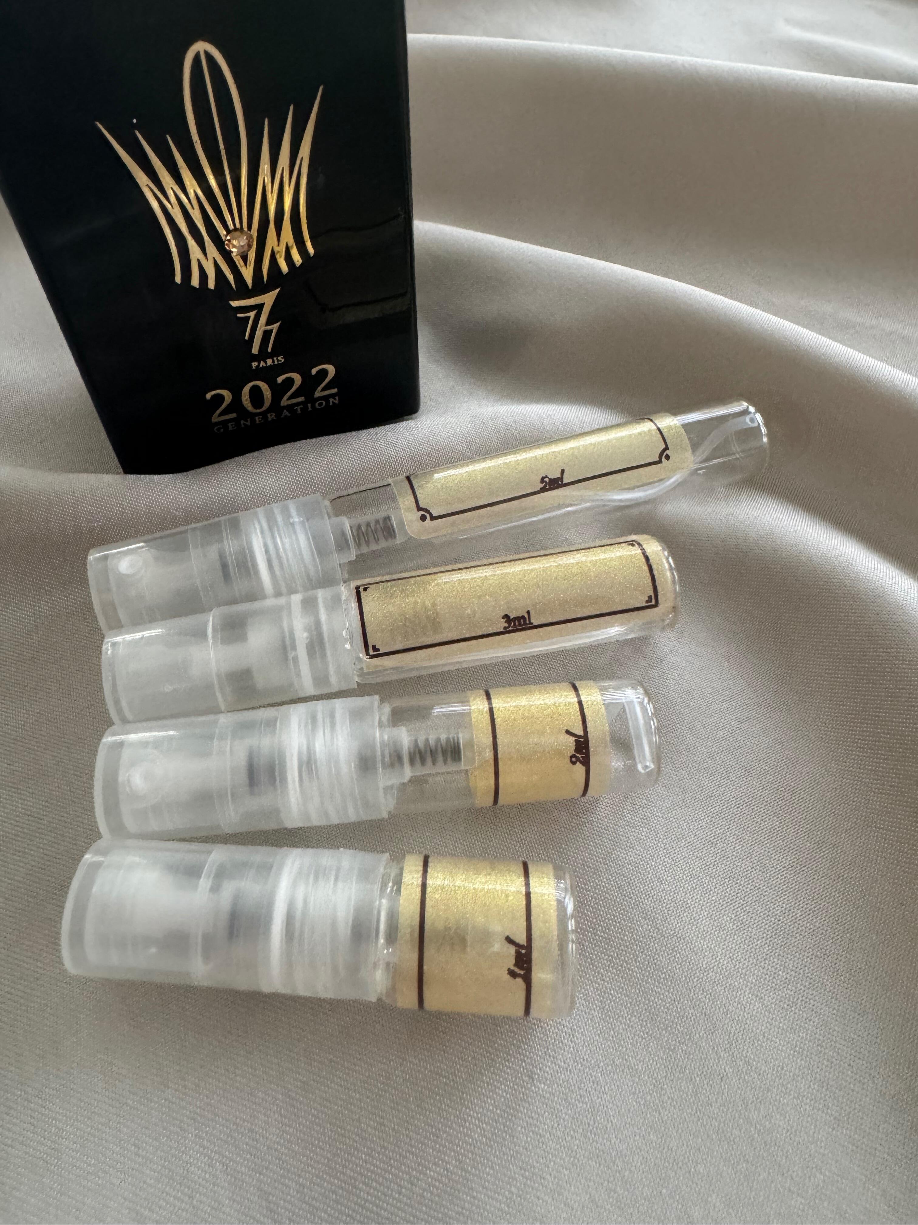 Stephane Humbert Lucas 2022 Generation Perfume with sample bottles