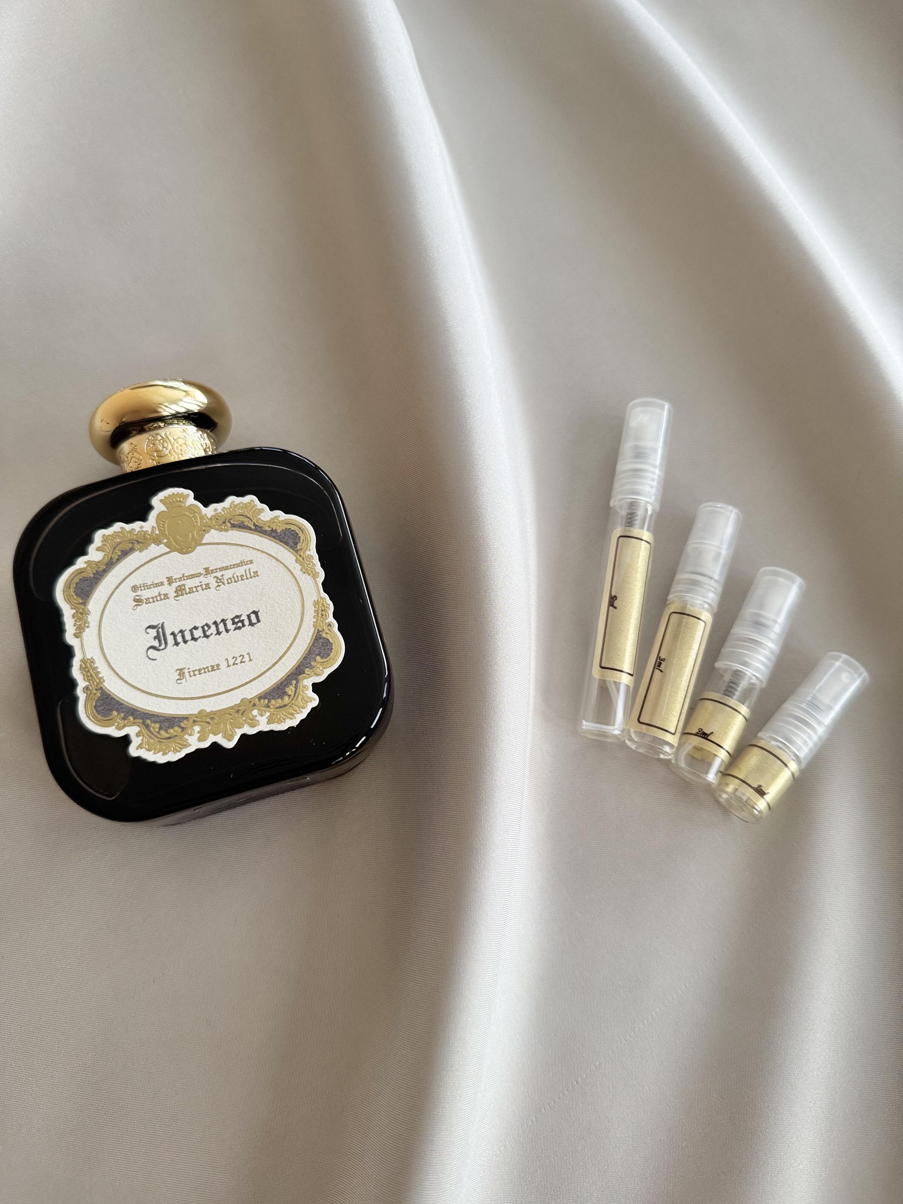 Santa Maria Novella Incenso with sample bottles