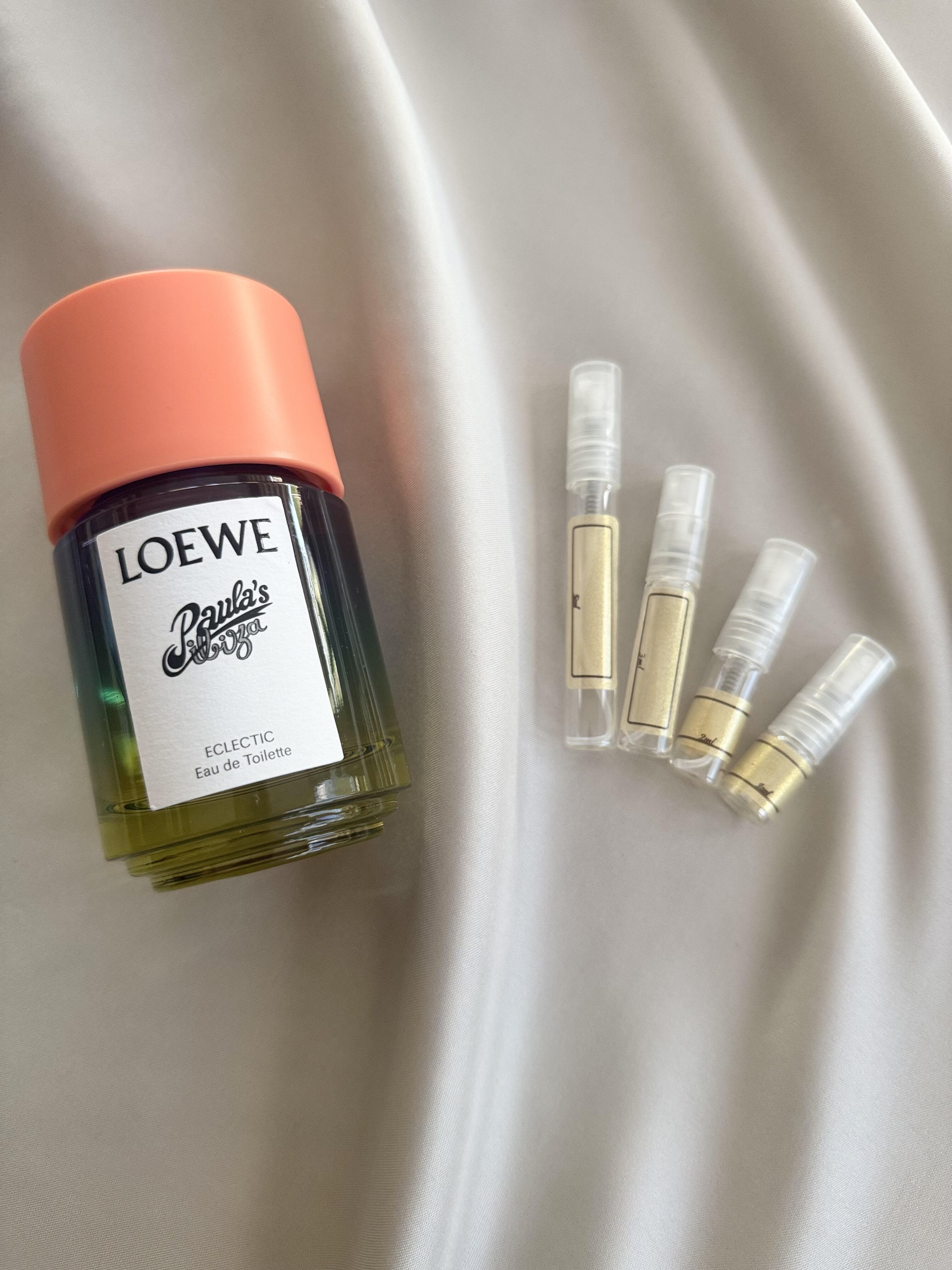 Loewe Paula's Ibiza Eclectic with sample bottles