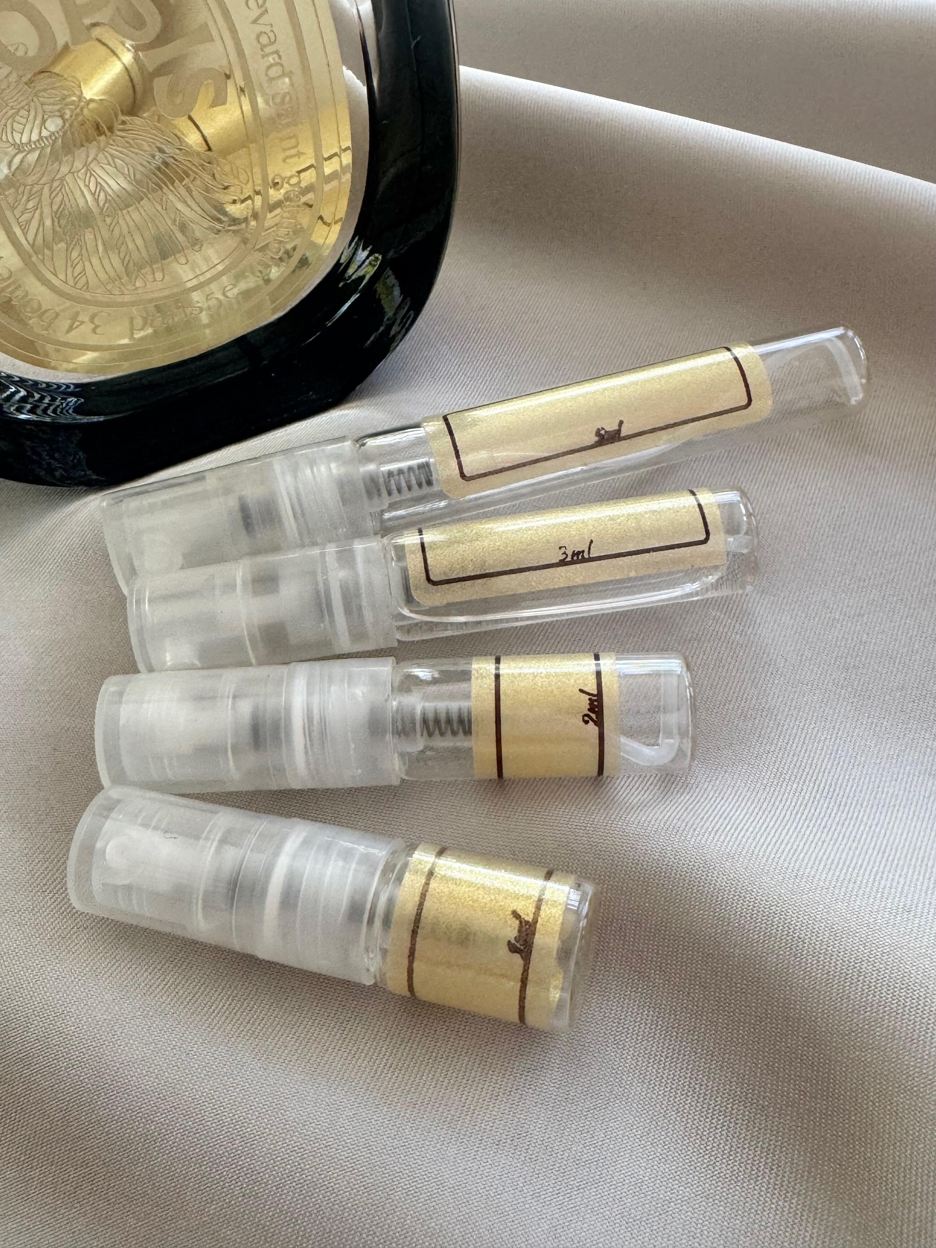 Diptyque Opsis and sample bottles