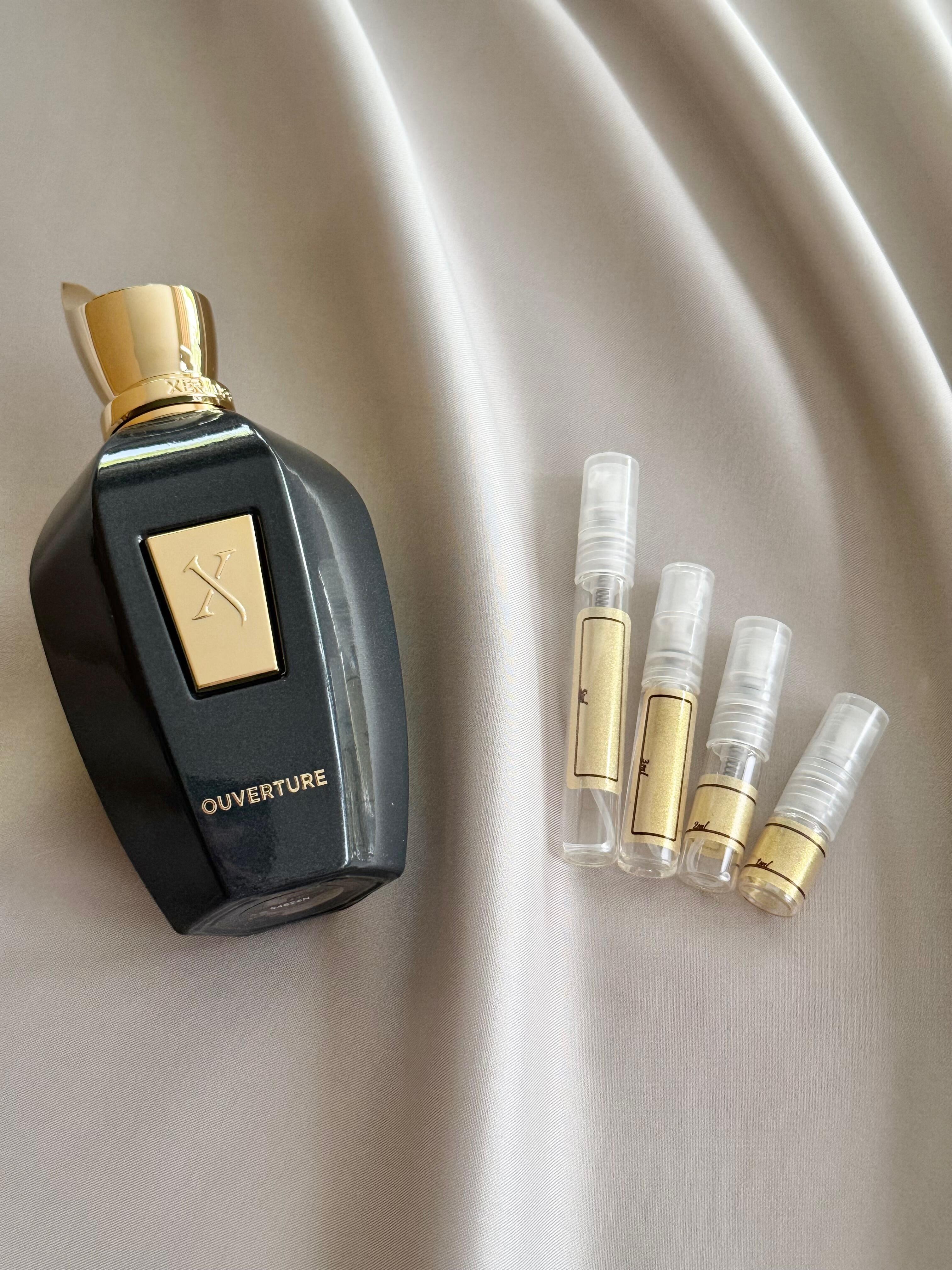 Xerjoff Ouverture perfume with sample bottles