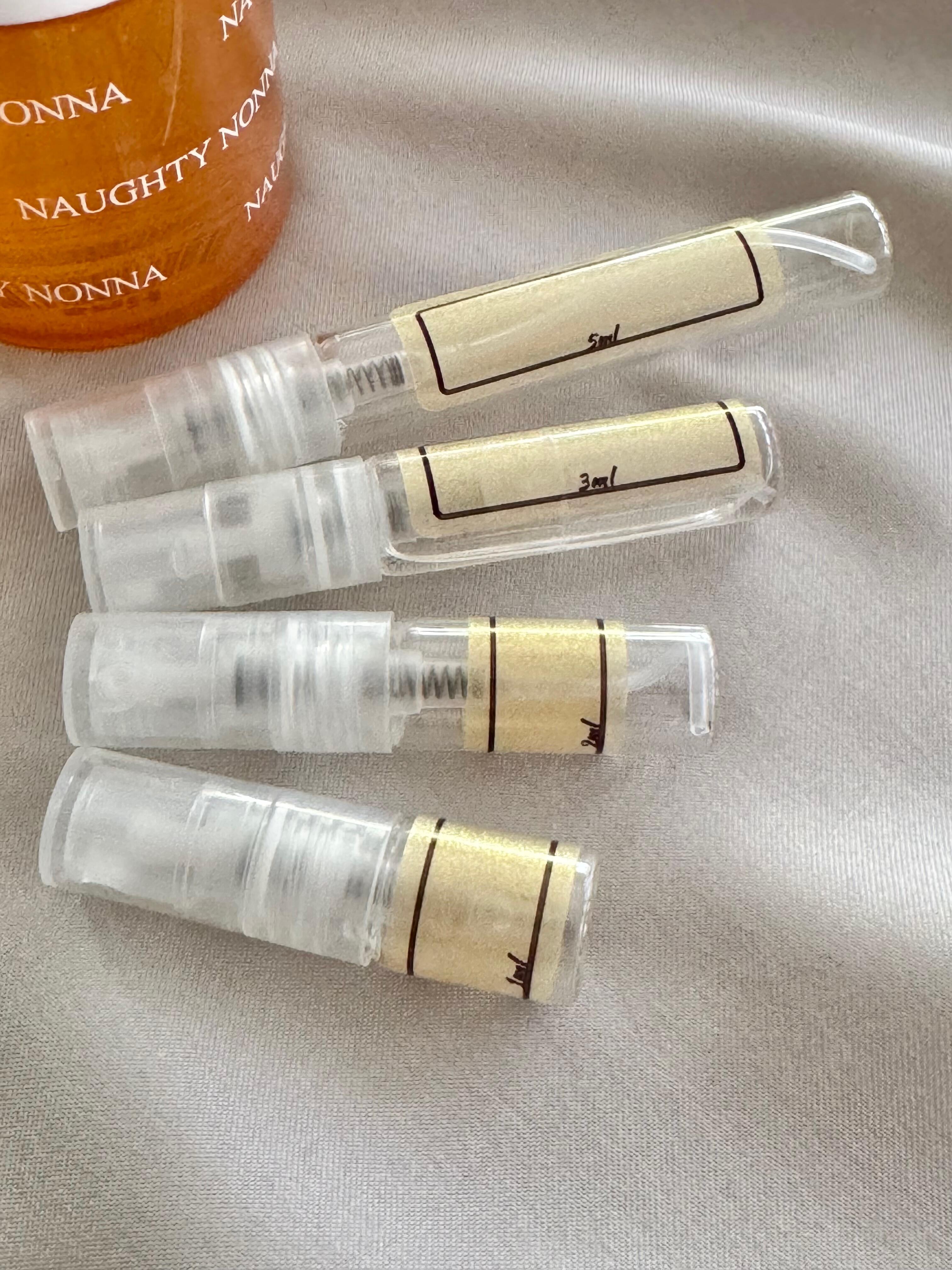 Snif Naughty Nonna with sample bottles
