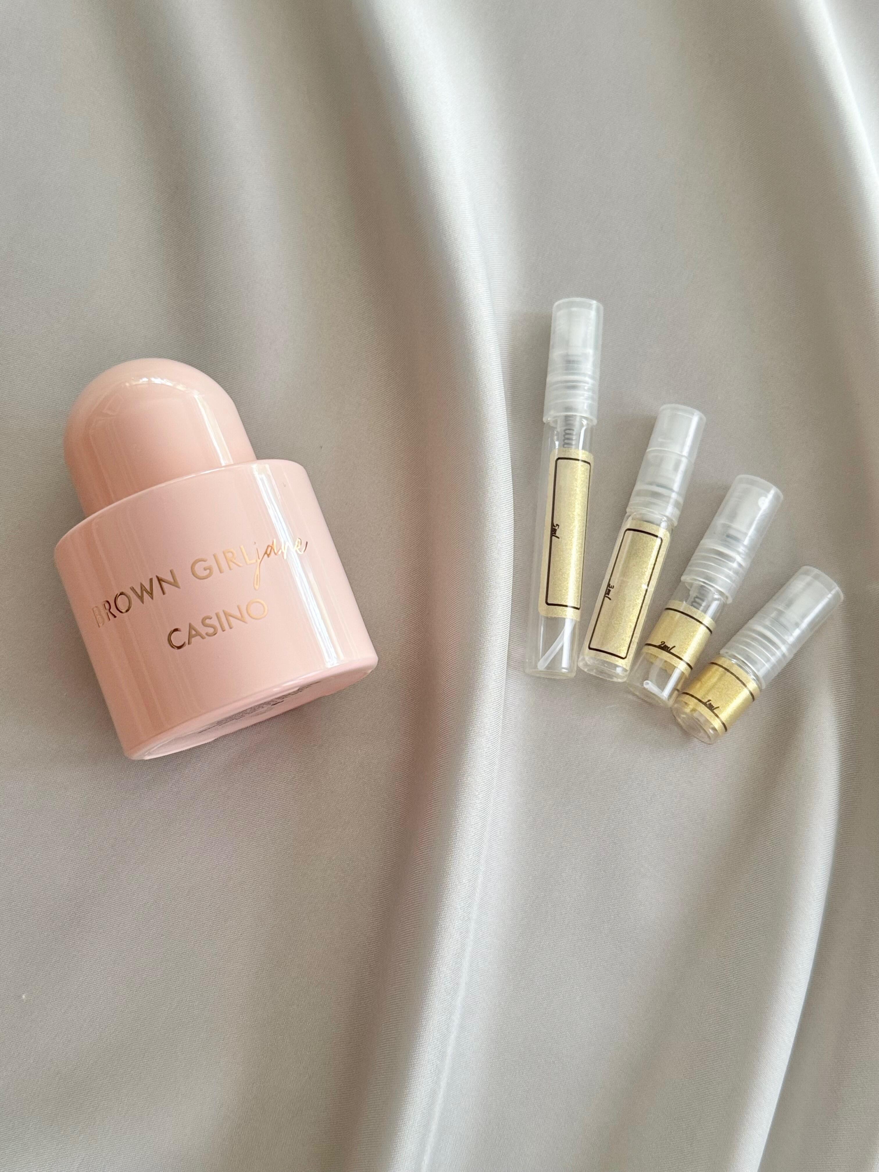 Brown Girl Jane Casino with sample bottles