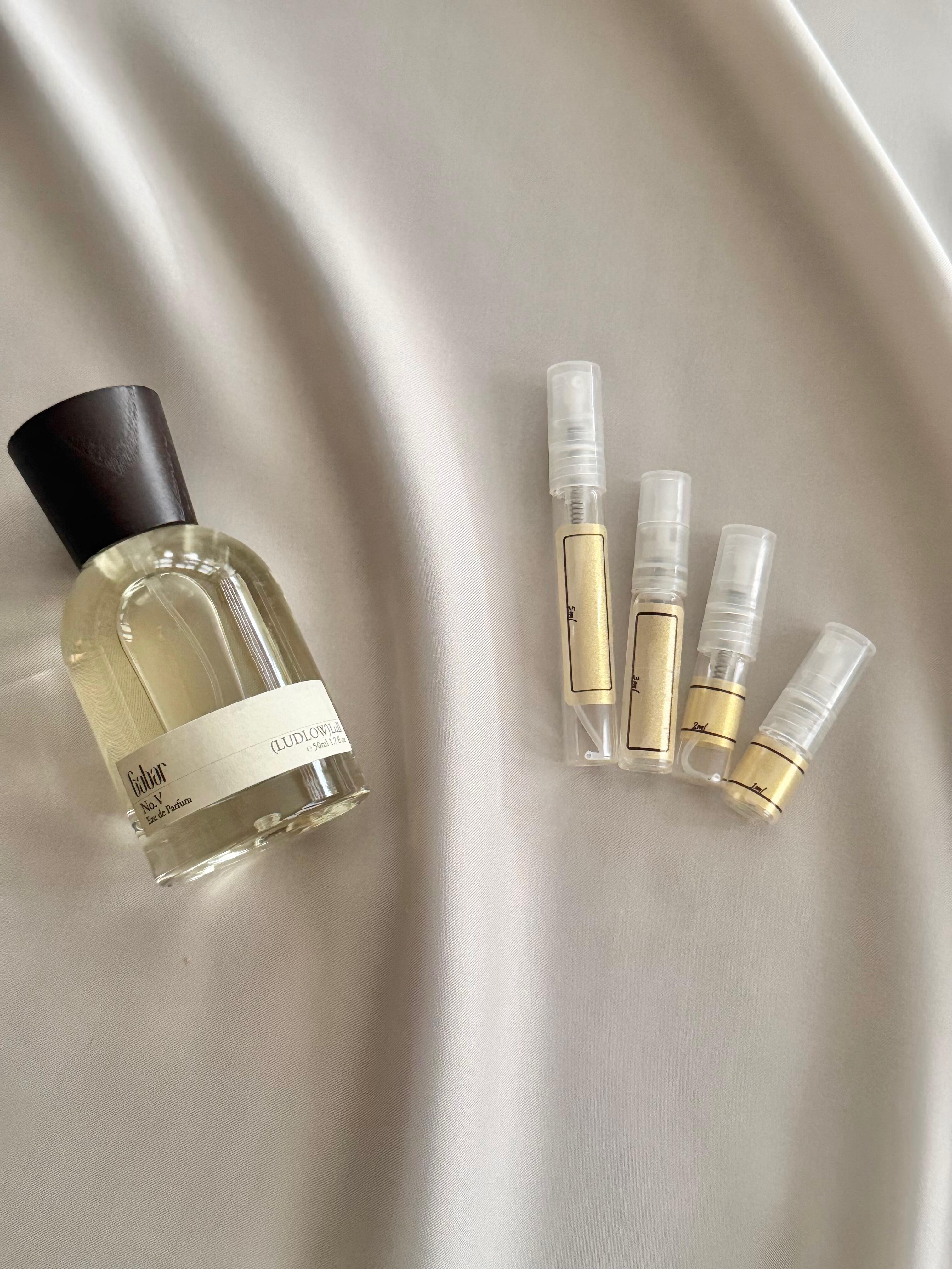 Gabar No. V (Ludlow) Lull with sample bottles
