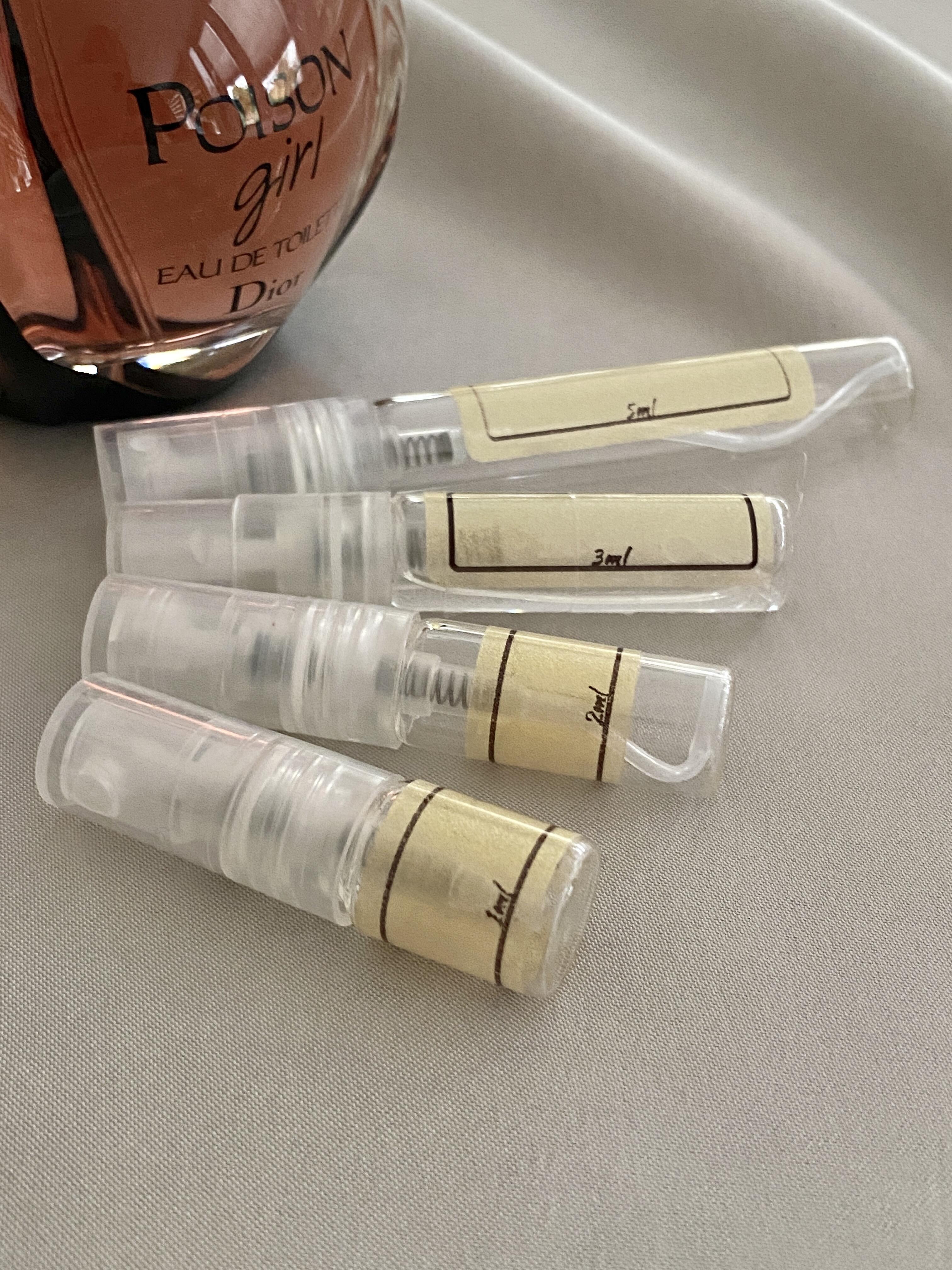 Dior Poison Girl EDT with sample bottles