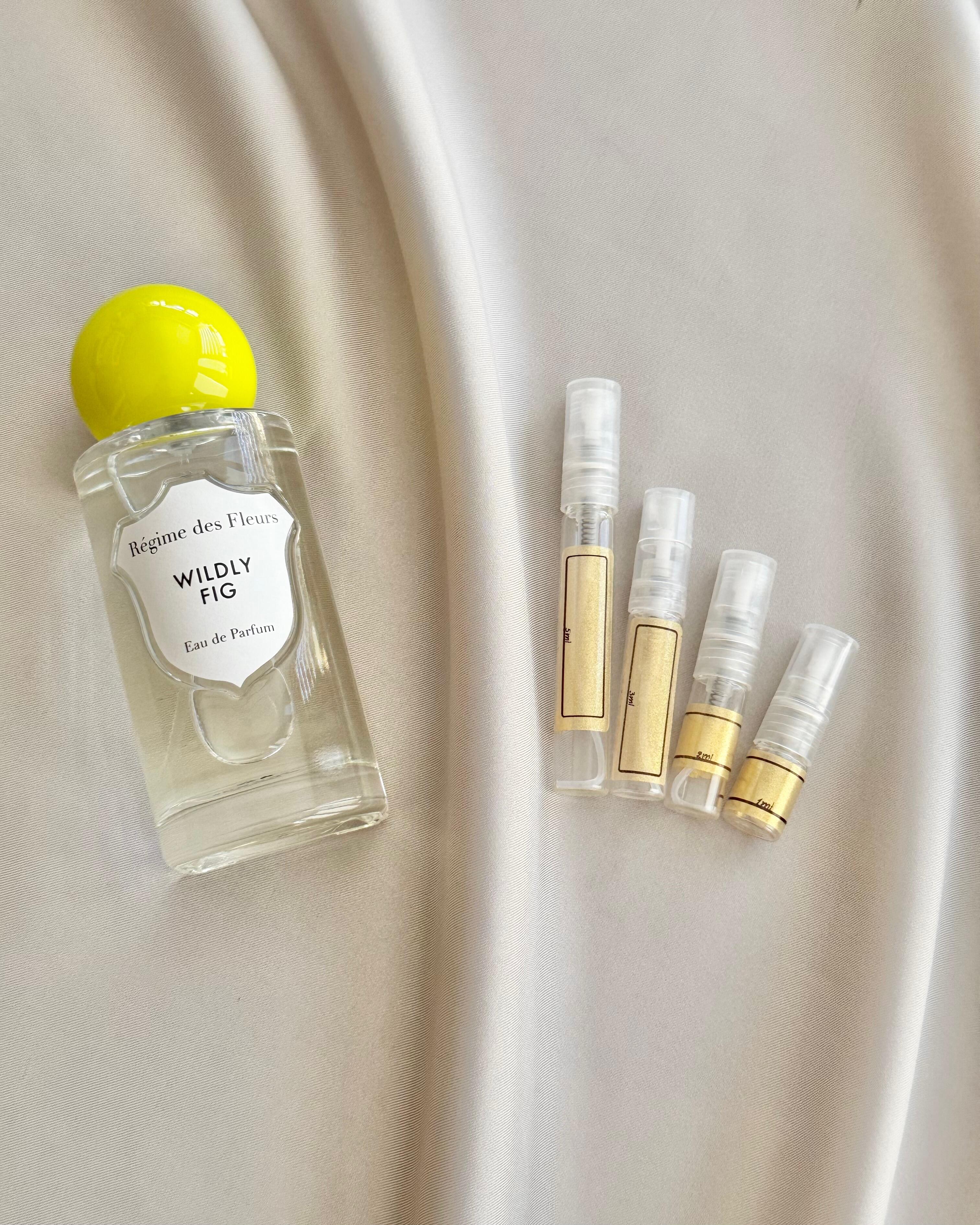 Regime Des Fleurs Wildly Fig with sample bottles