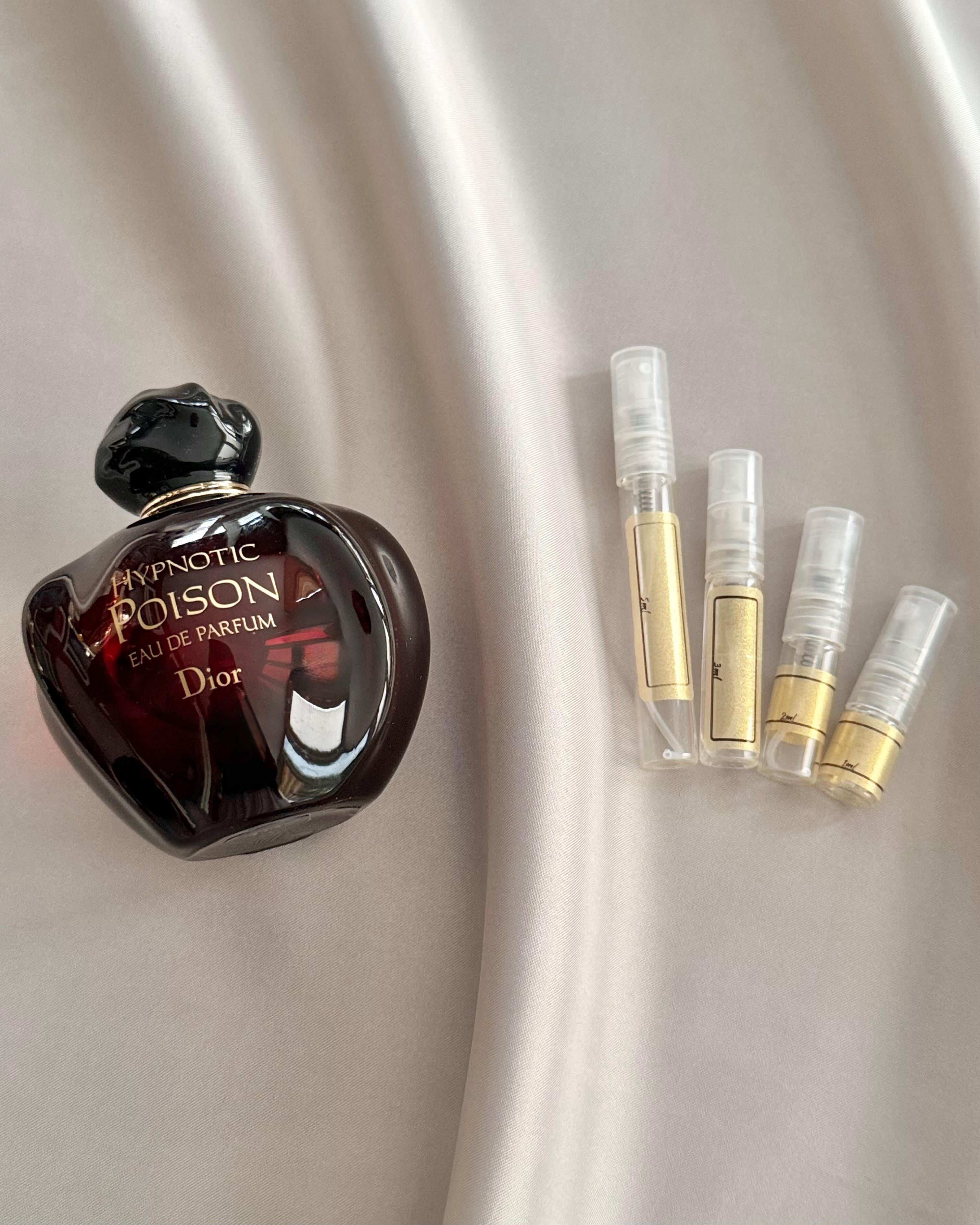 Dior Hypnotic Poison EDP with sample bottles