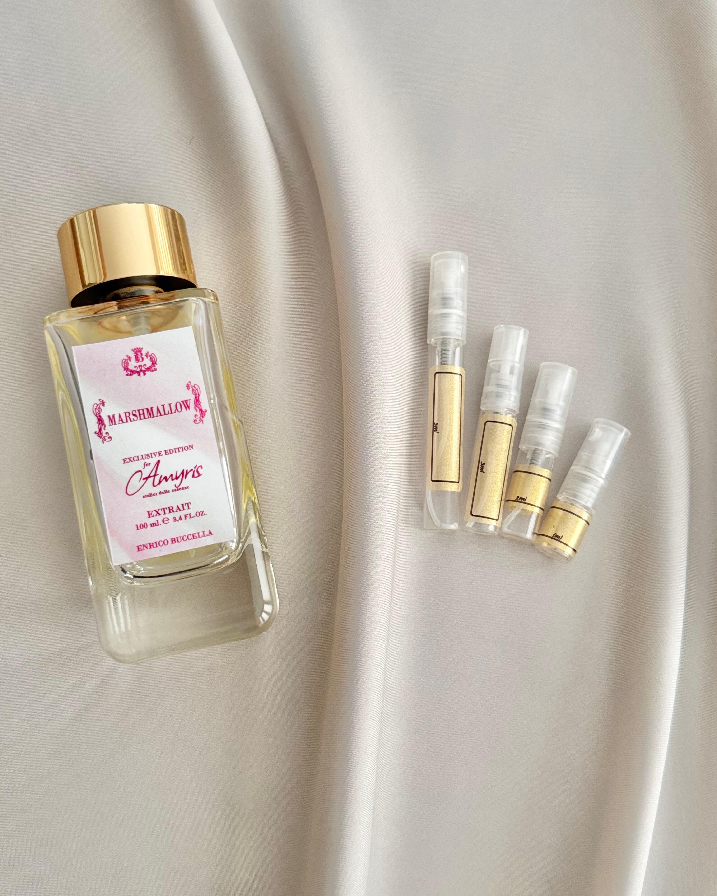 Cerchi Nell'Aqau Marshmallow with sample bottles