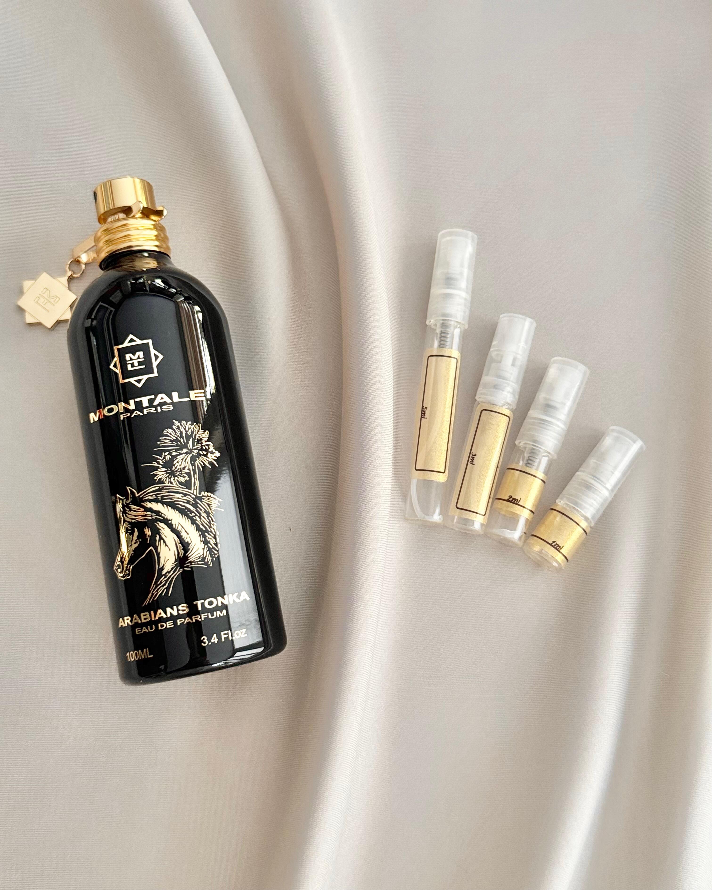 Montale Arabians Tonka with sample bottles