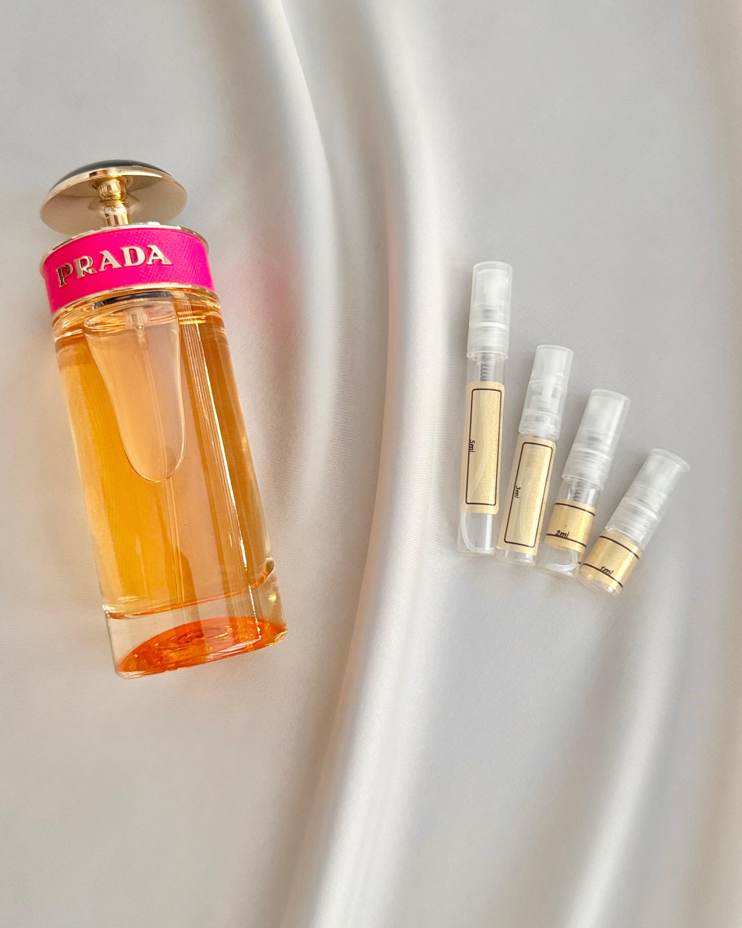 Prada Candy with sample bottles