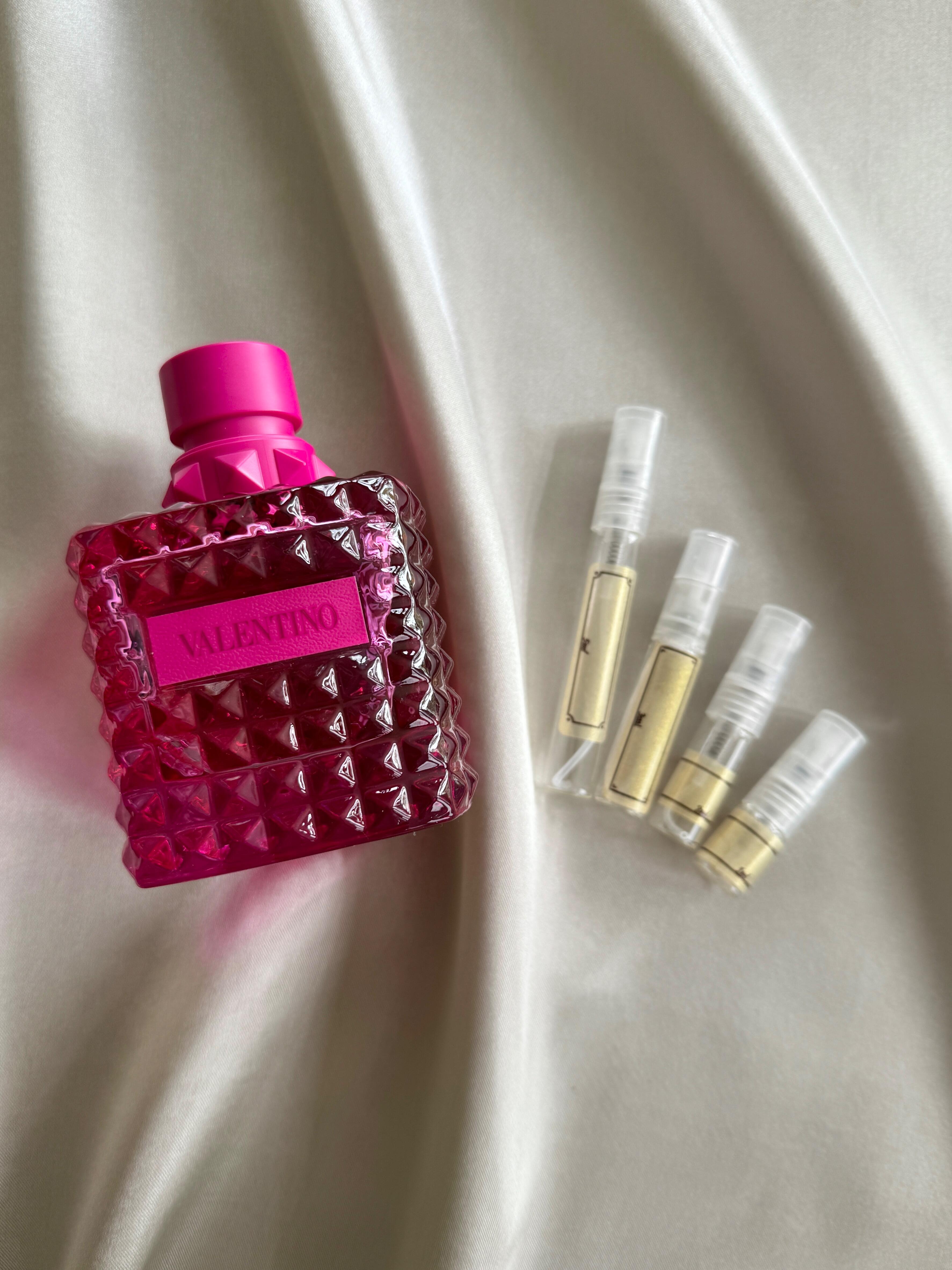Valentino Donna Born In Roma Pink PP perfume with sample bottles