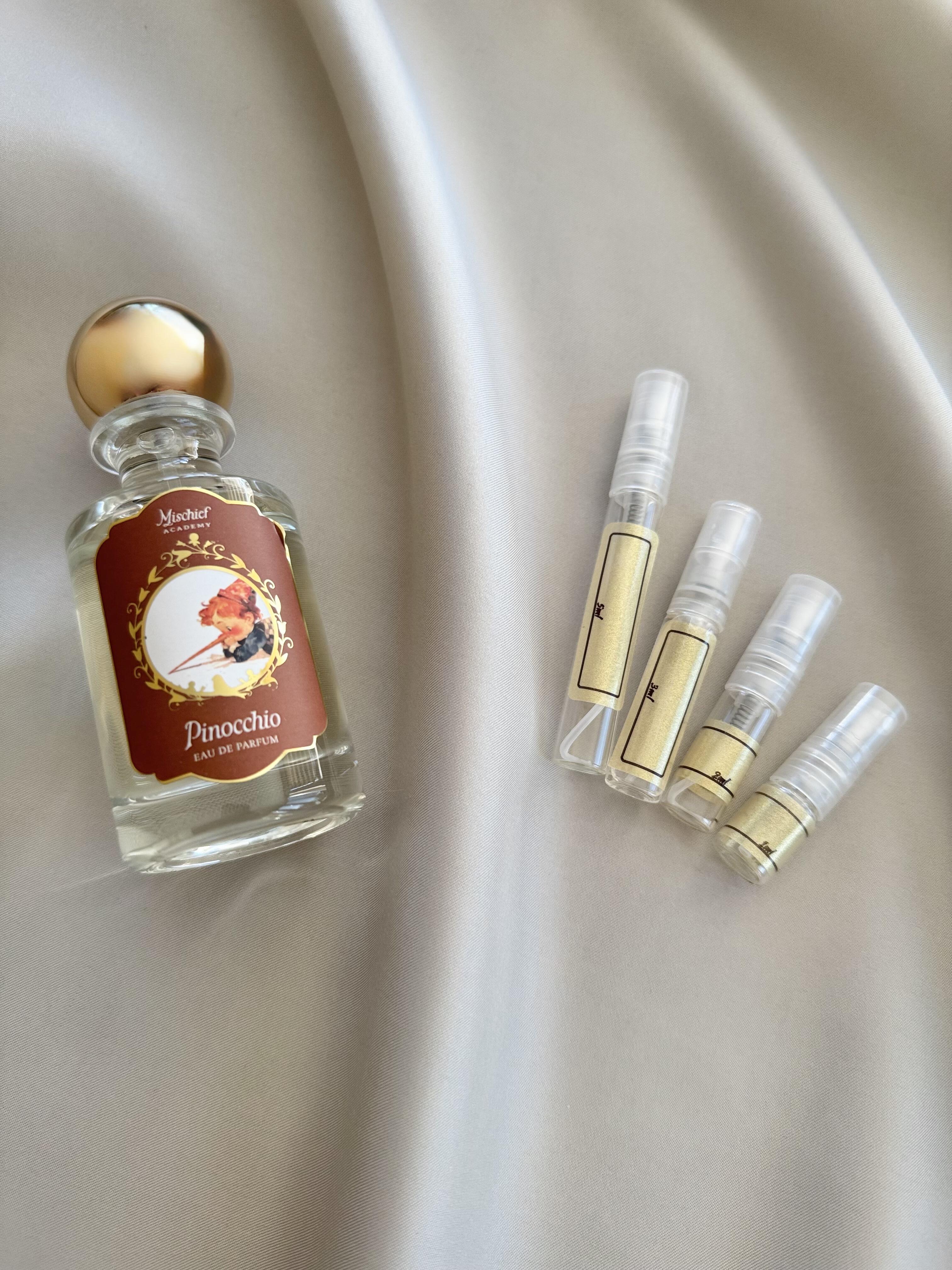 Mischief Academy Pinocchio with sample bottles