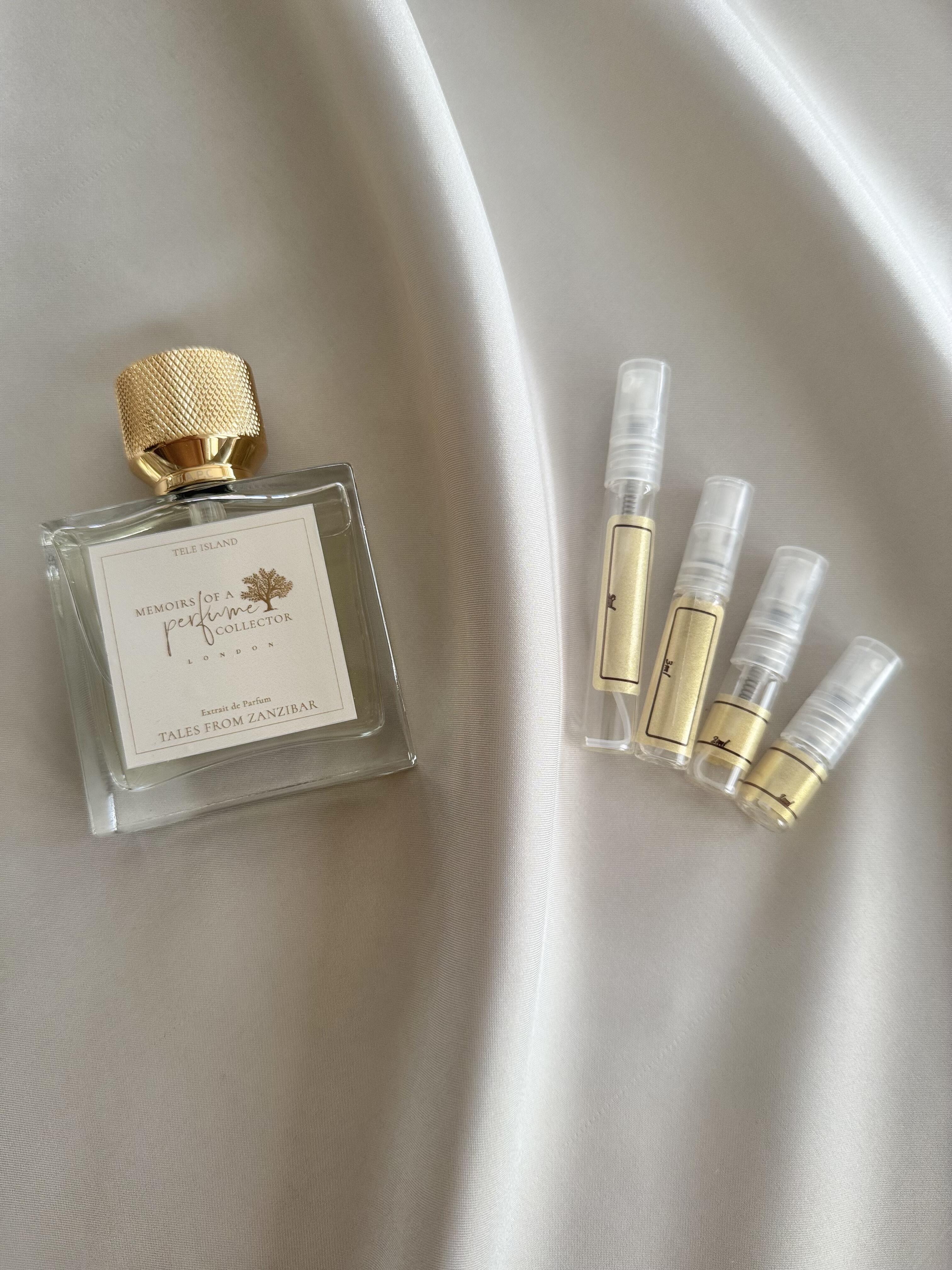 Memoirs of a perfume collector Tales from Zanzibar with sample bottles