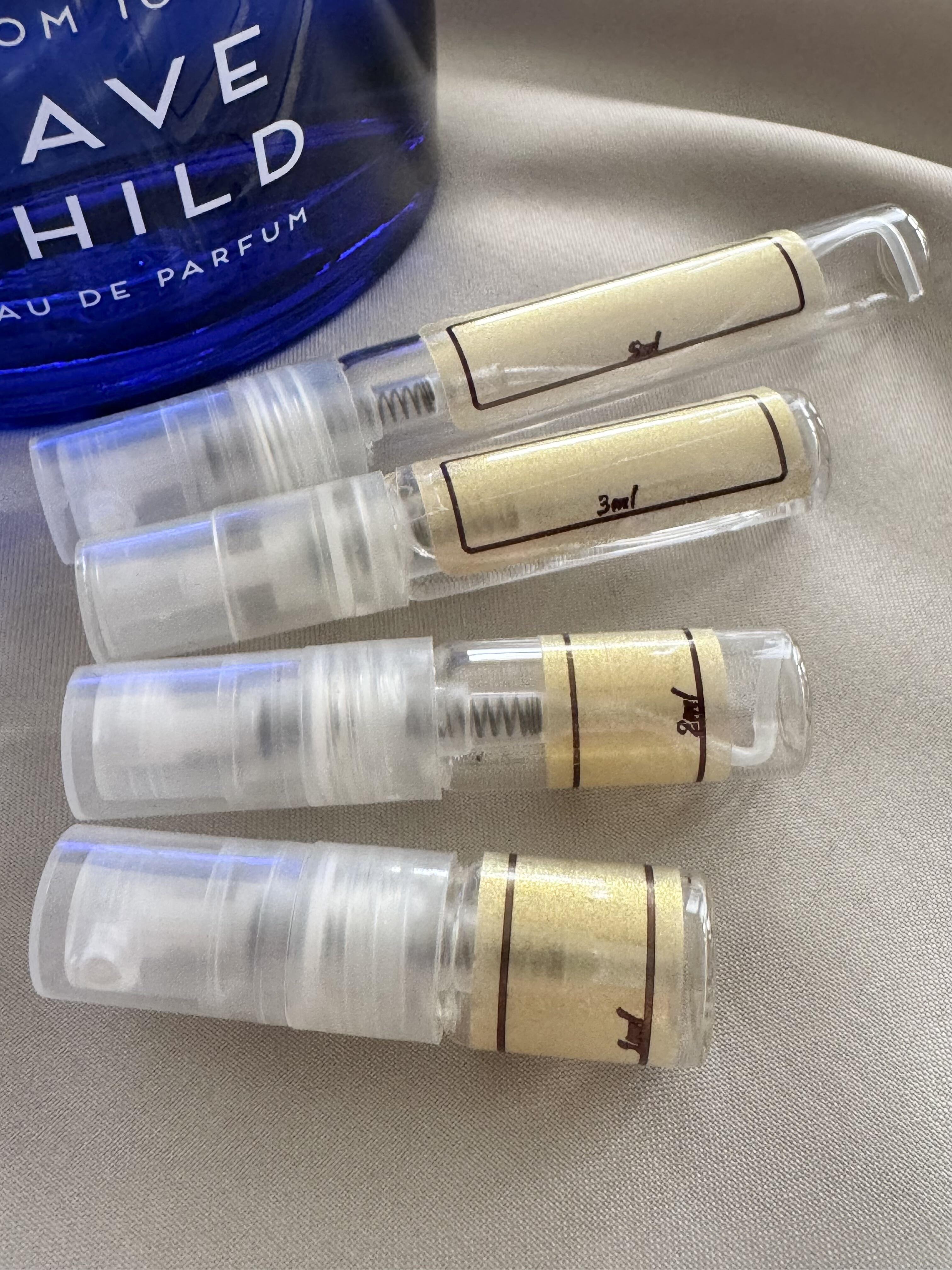 Room 1015 Wavechild with sample bottles