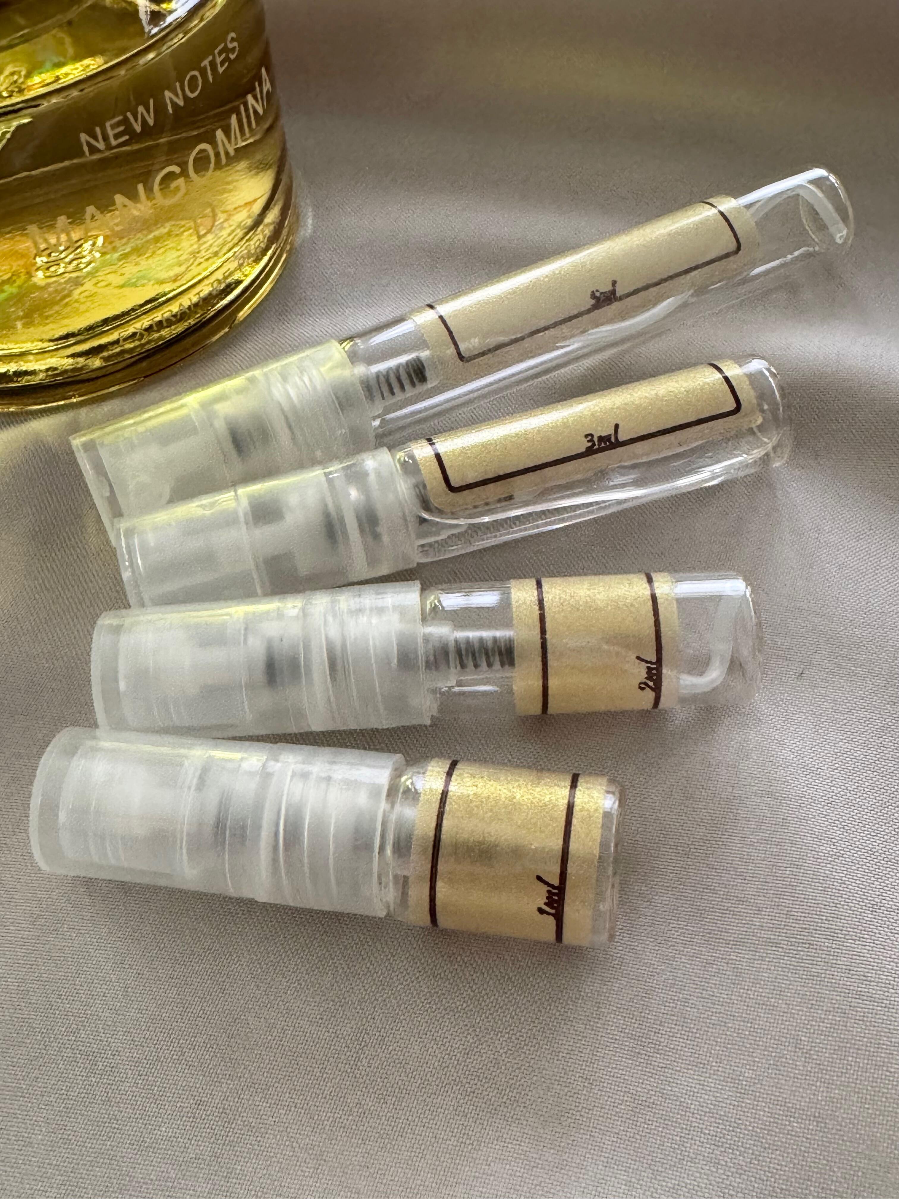 New Notes Mangmina D and sample bottles
