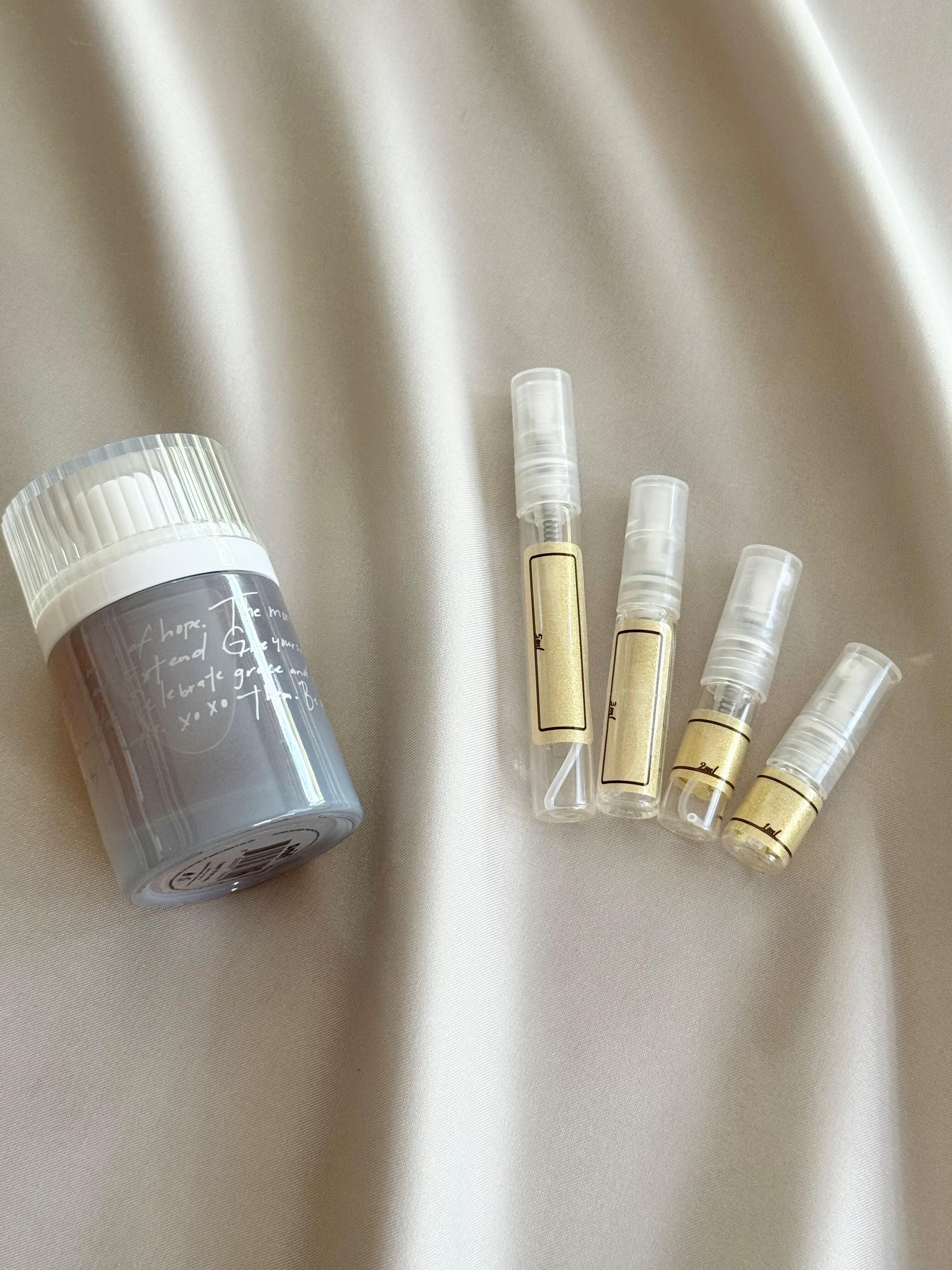 Snif Heal The Way with sample bottles