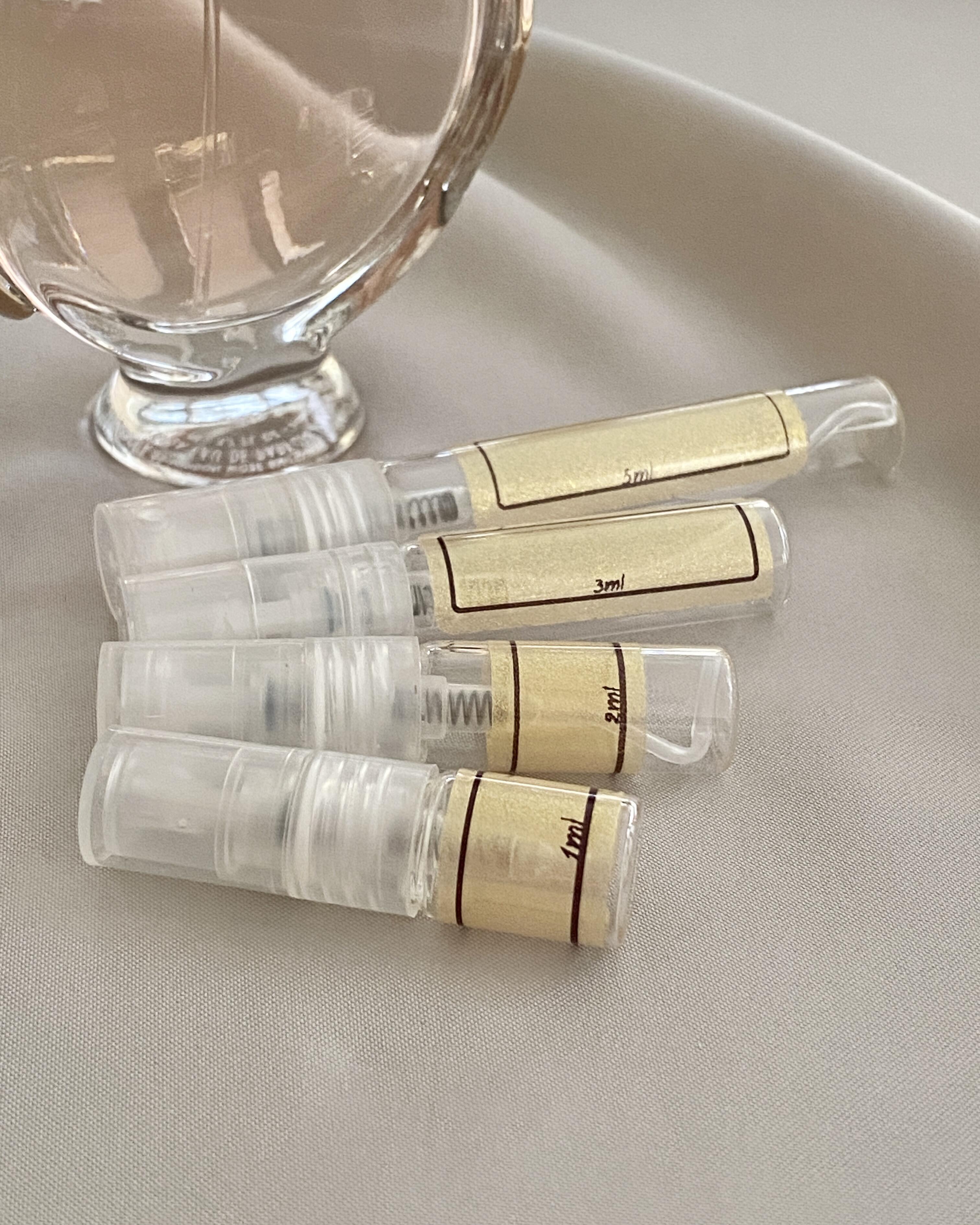 Rabanne Olympea EDP with sample bottles