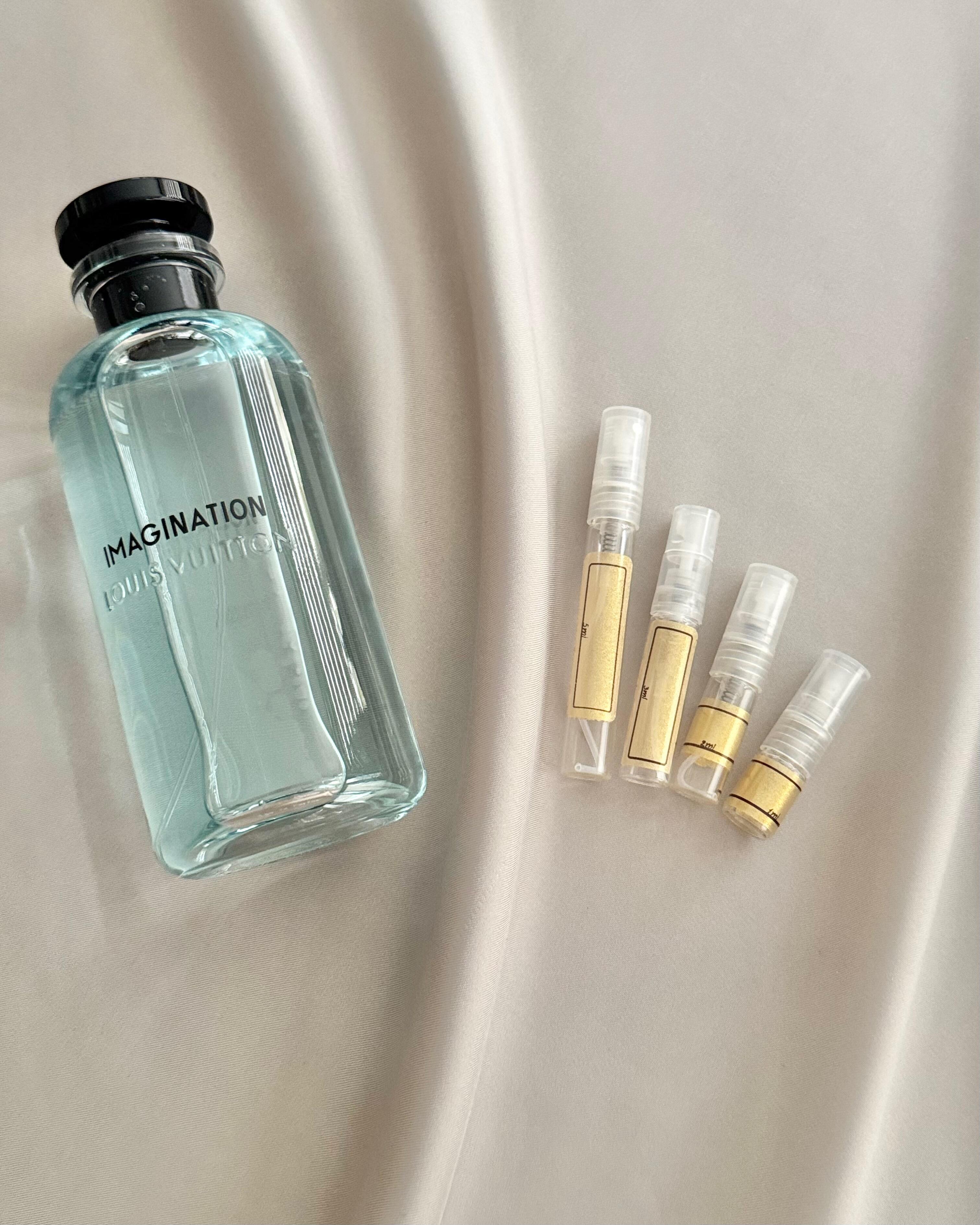 Louis Vuitton Imagination with sample bottle