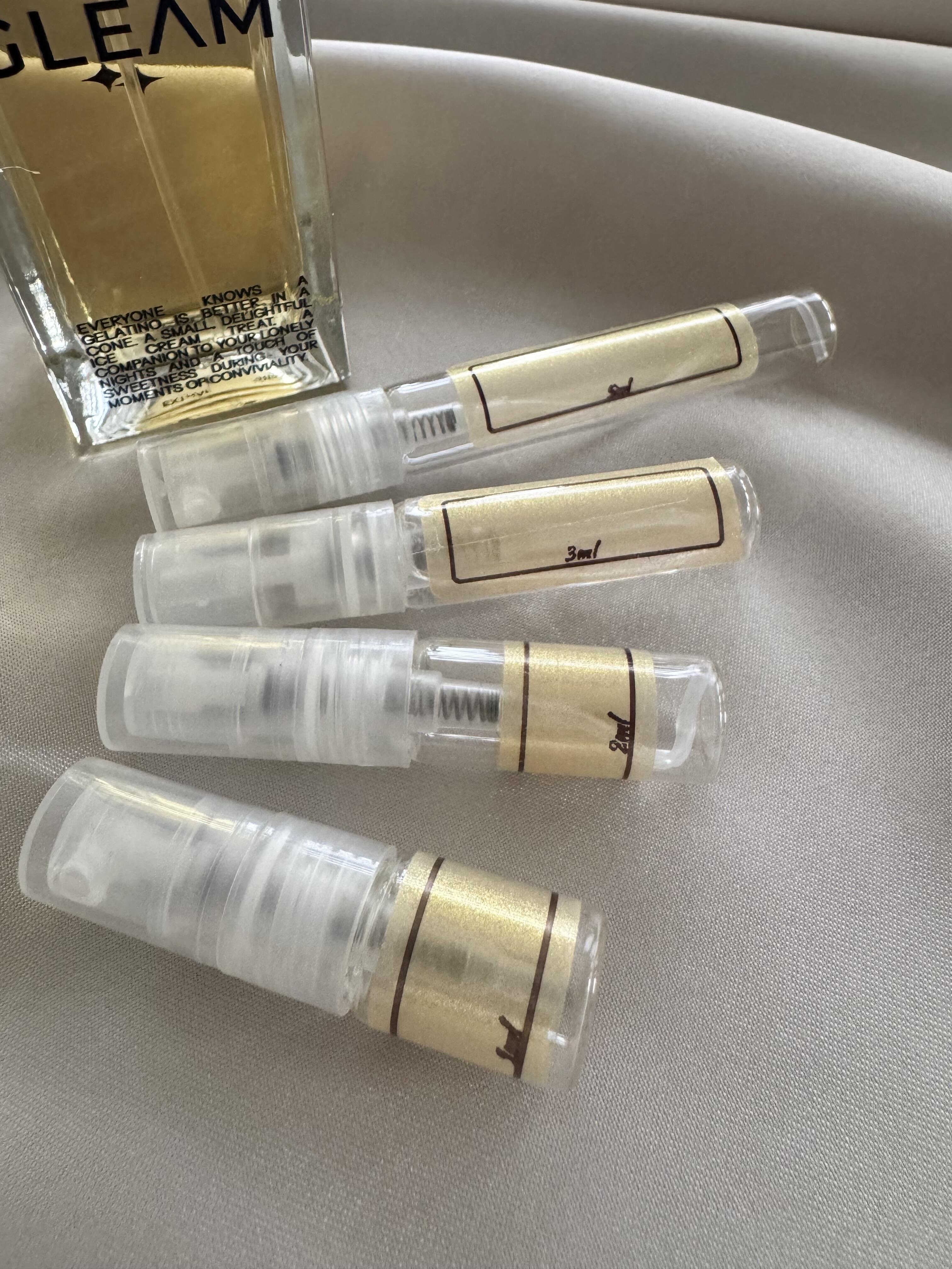 GLEAM Afa and sample bottles