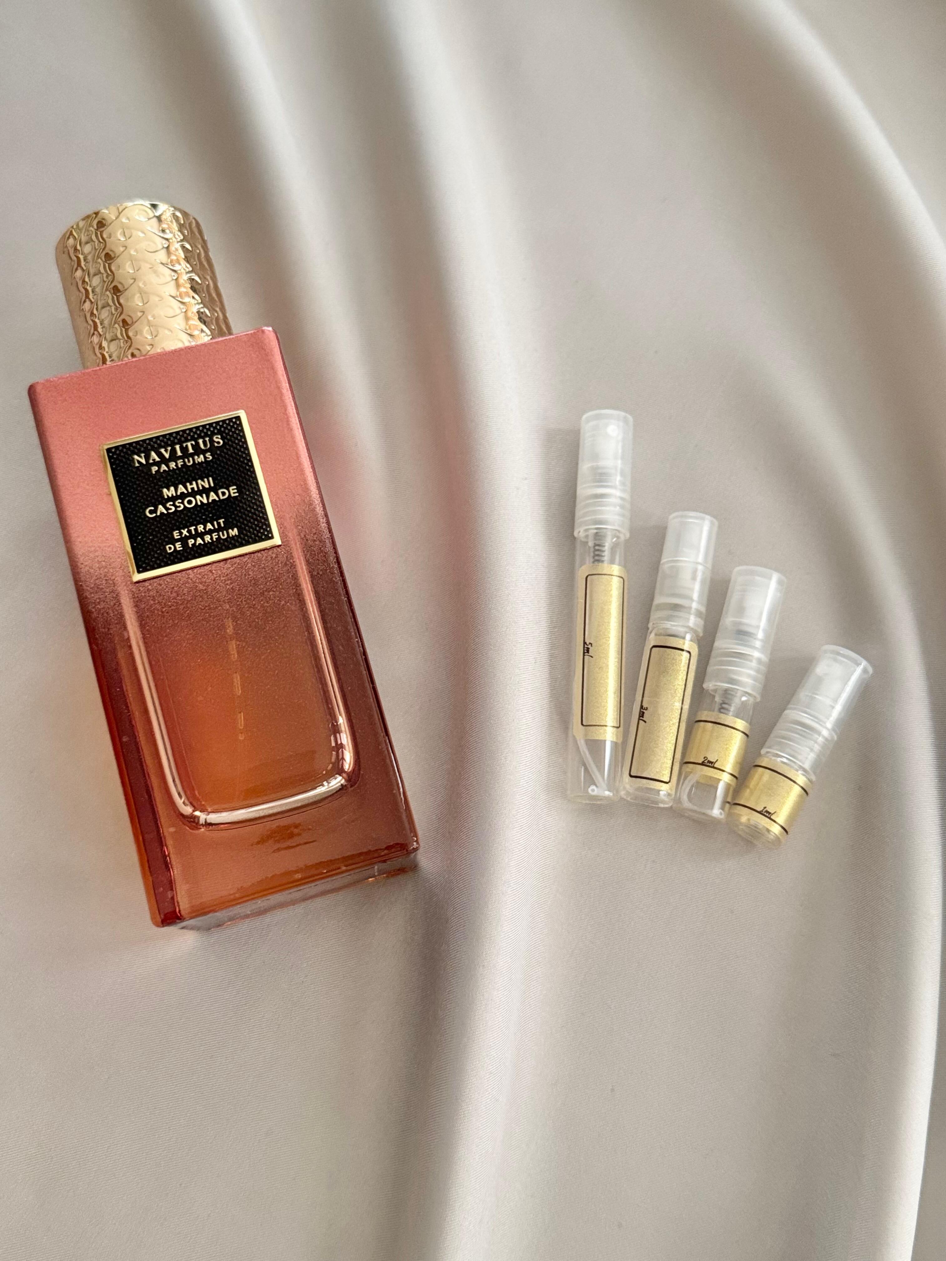 Navitus Parfums Main Cassonade with sample bottles