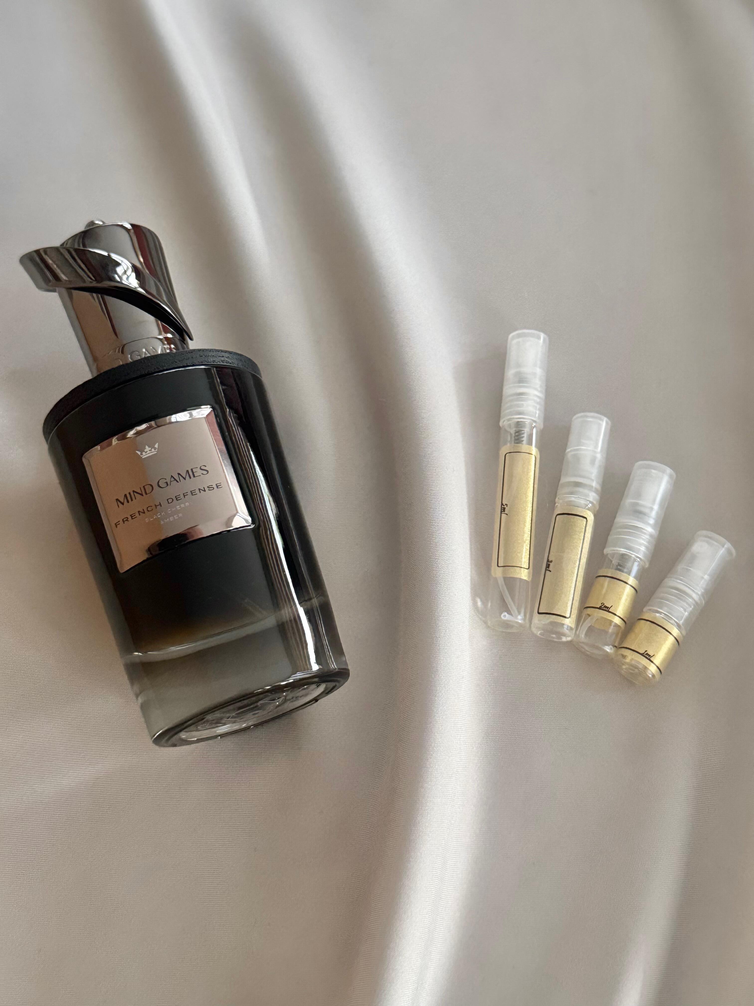 Navitus Parfums Main Cassonade with sample bottles