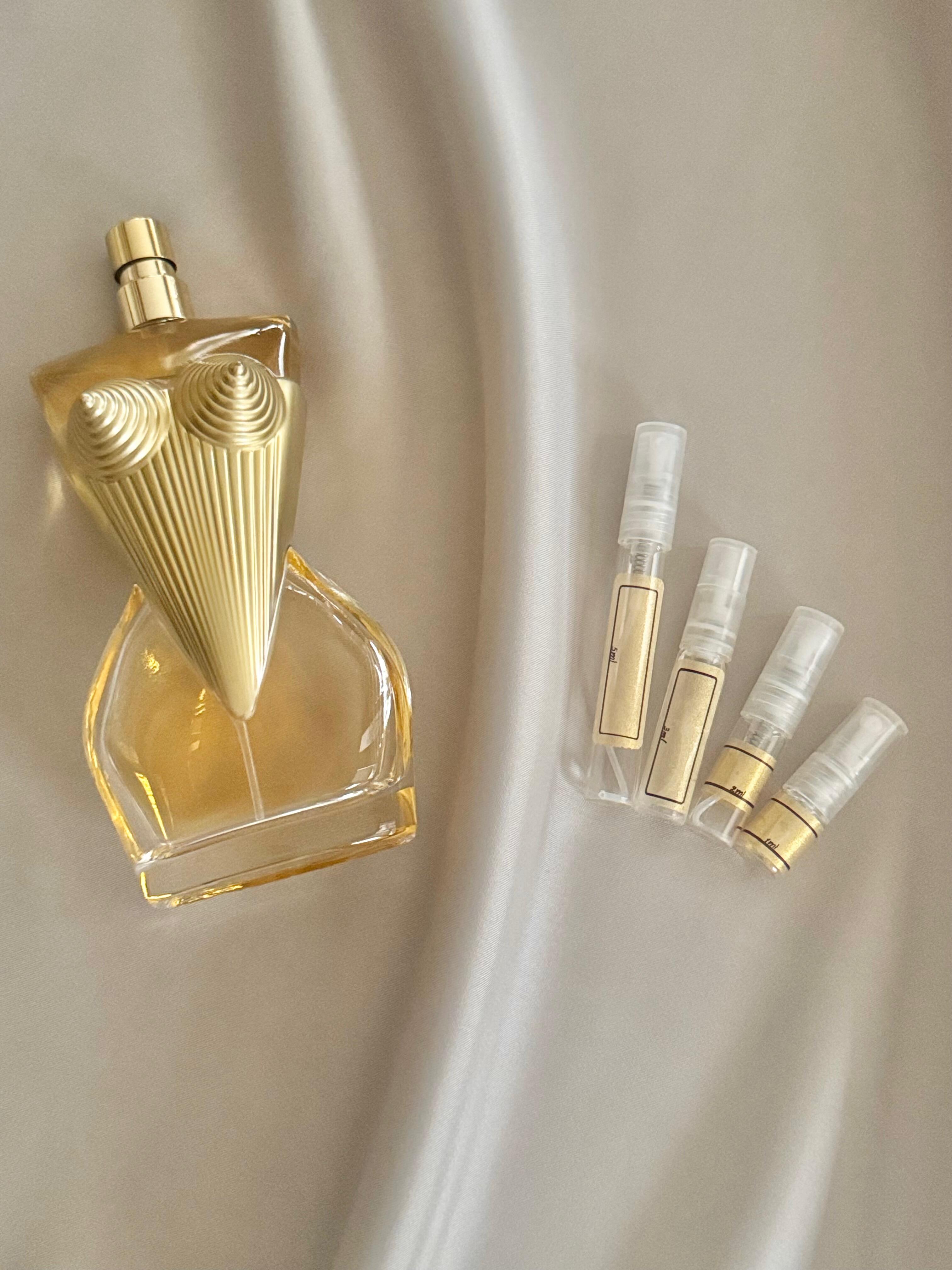 Jean Paul Gaultier Divine with sample bottles