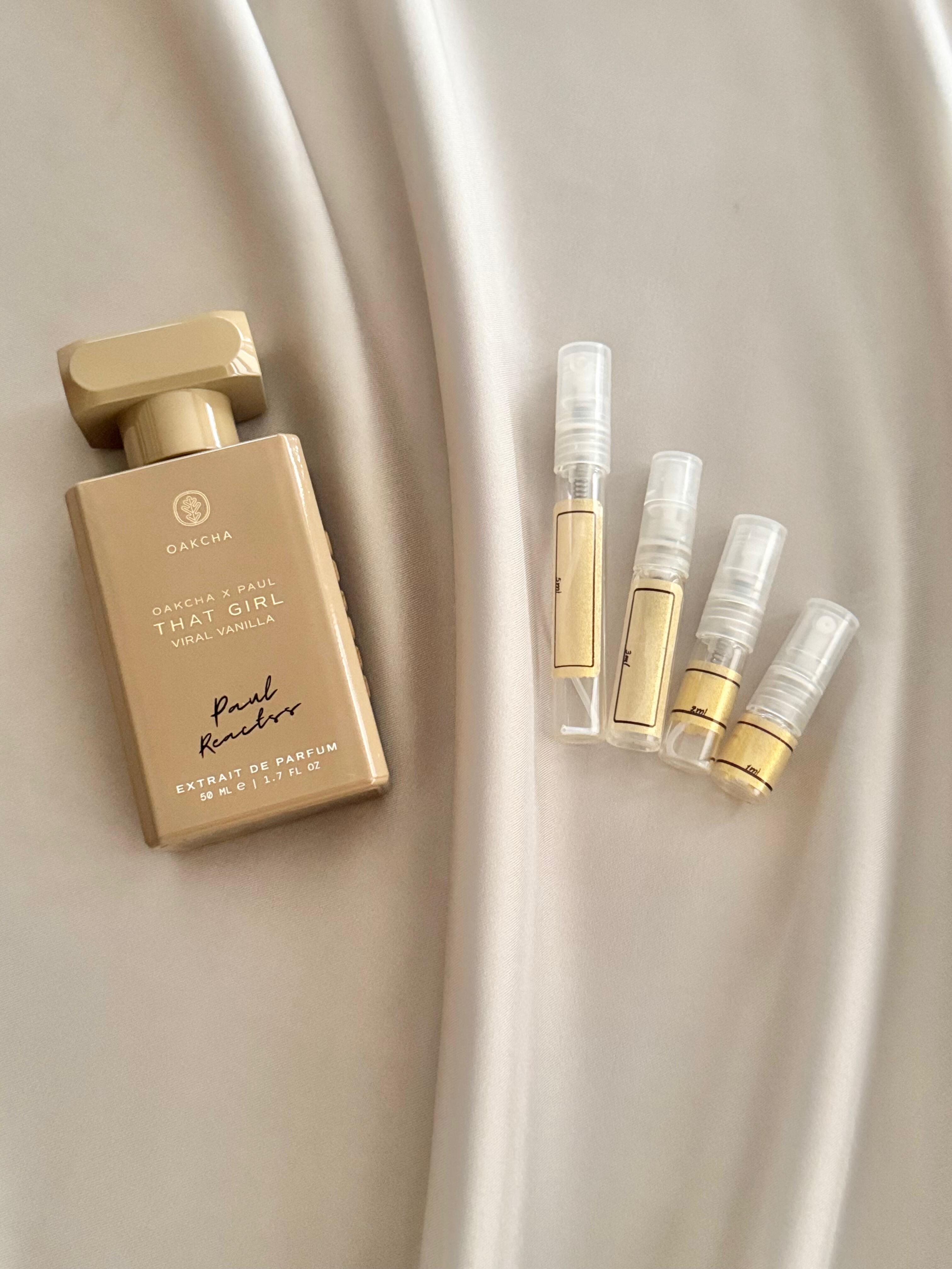 Oakcha That Girl | Viral Vanilla with sample bottles