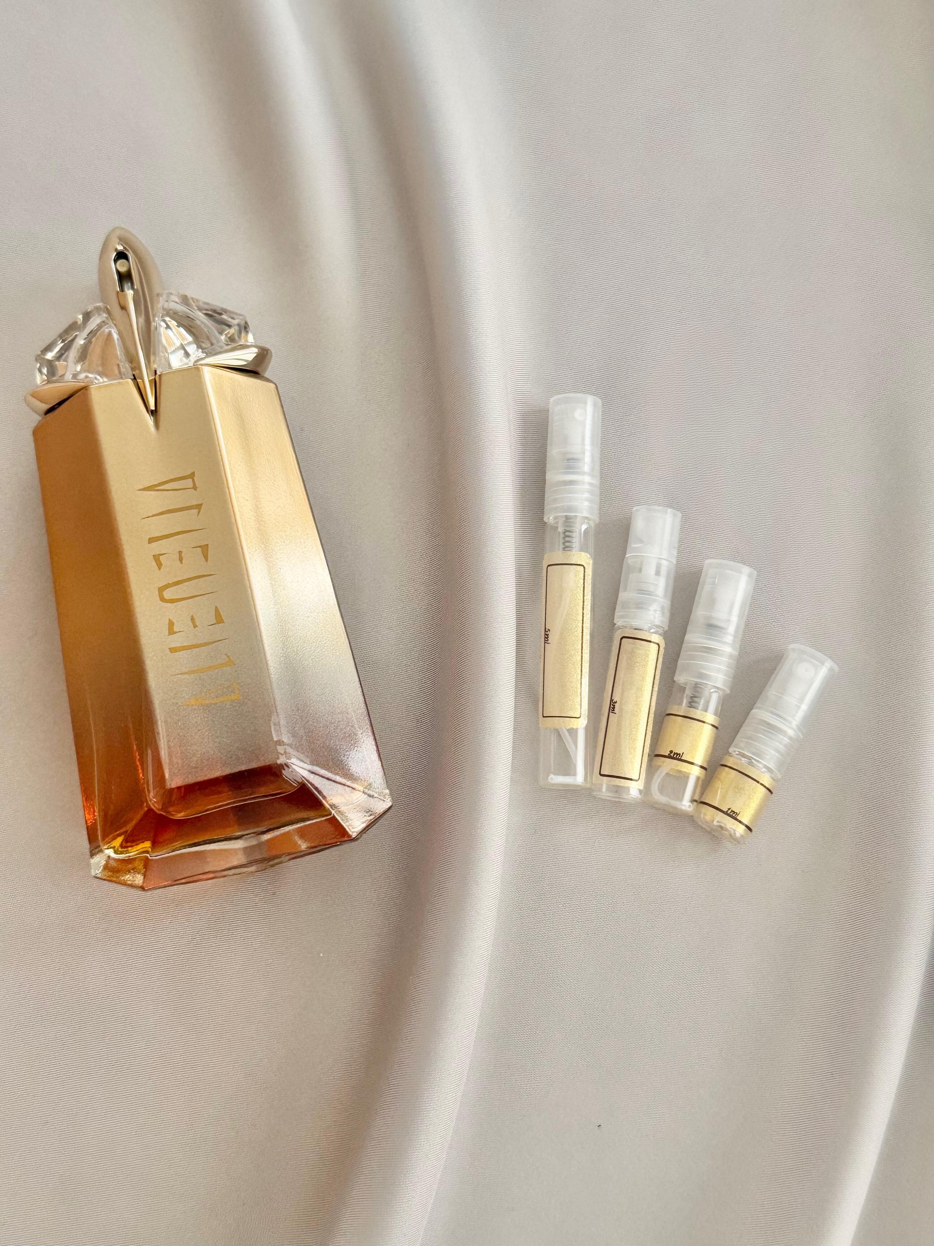 Mugler Alien goddess Intense with sample bottles