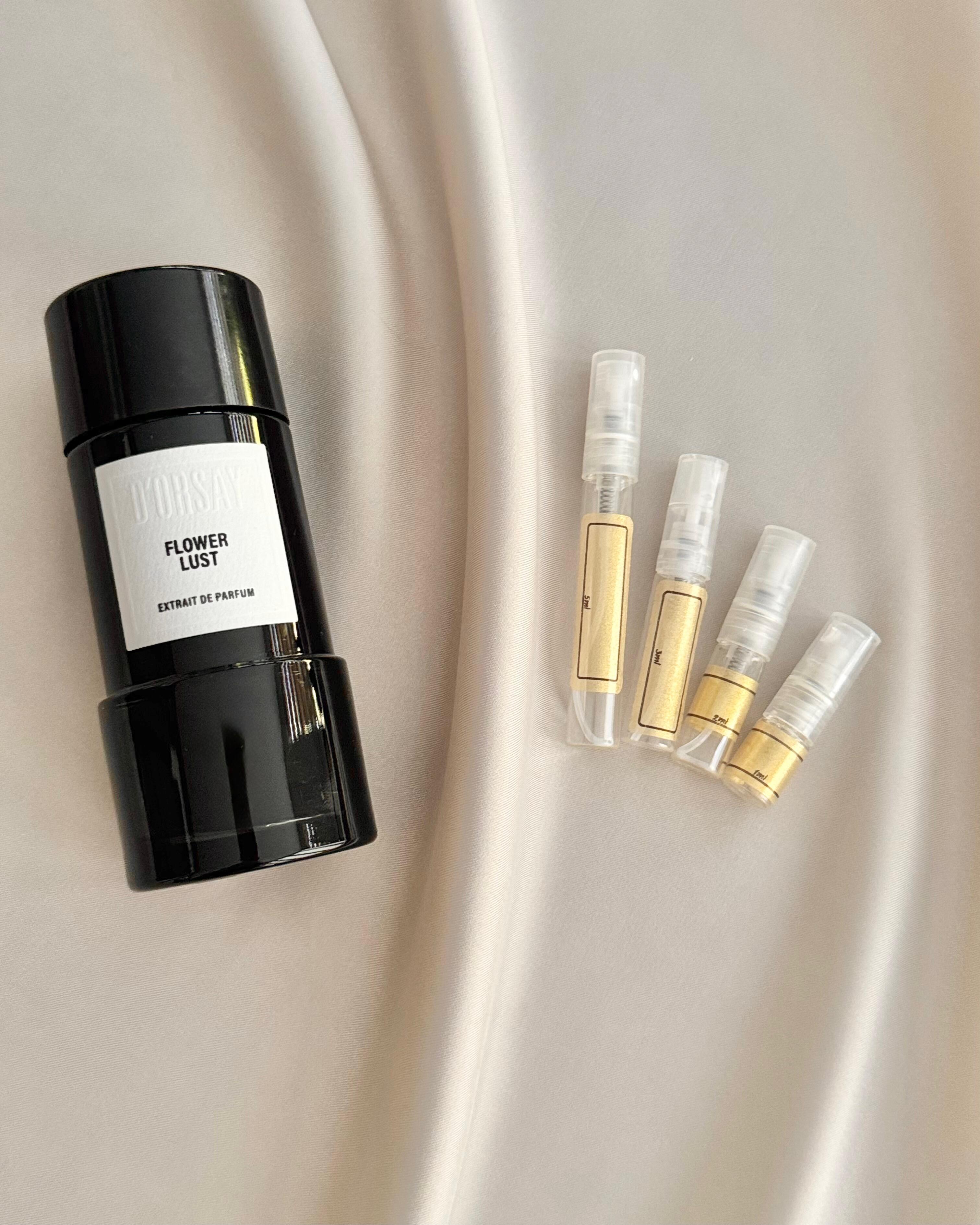 D'ORSAY Flower Lust with sample bottles