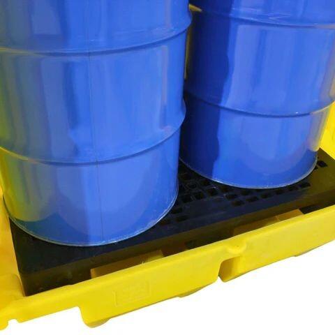 2 drum bund grid detail
